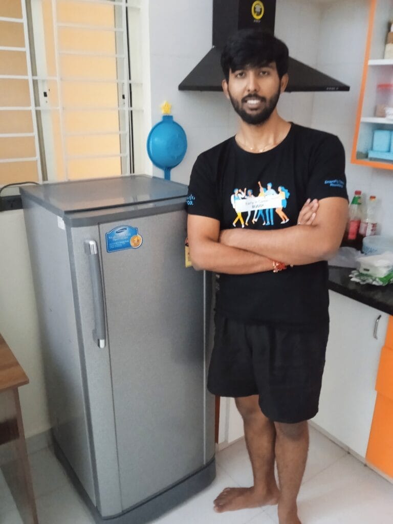 Smart choice second-hand fridge
