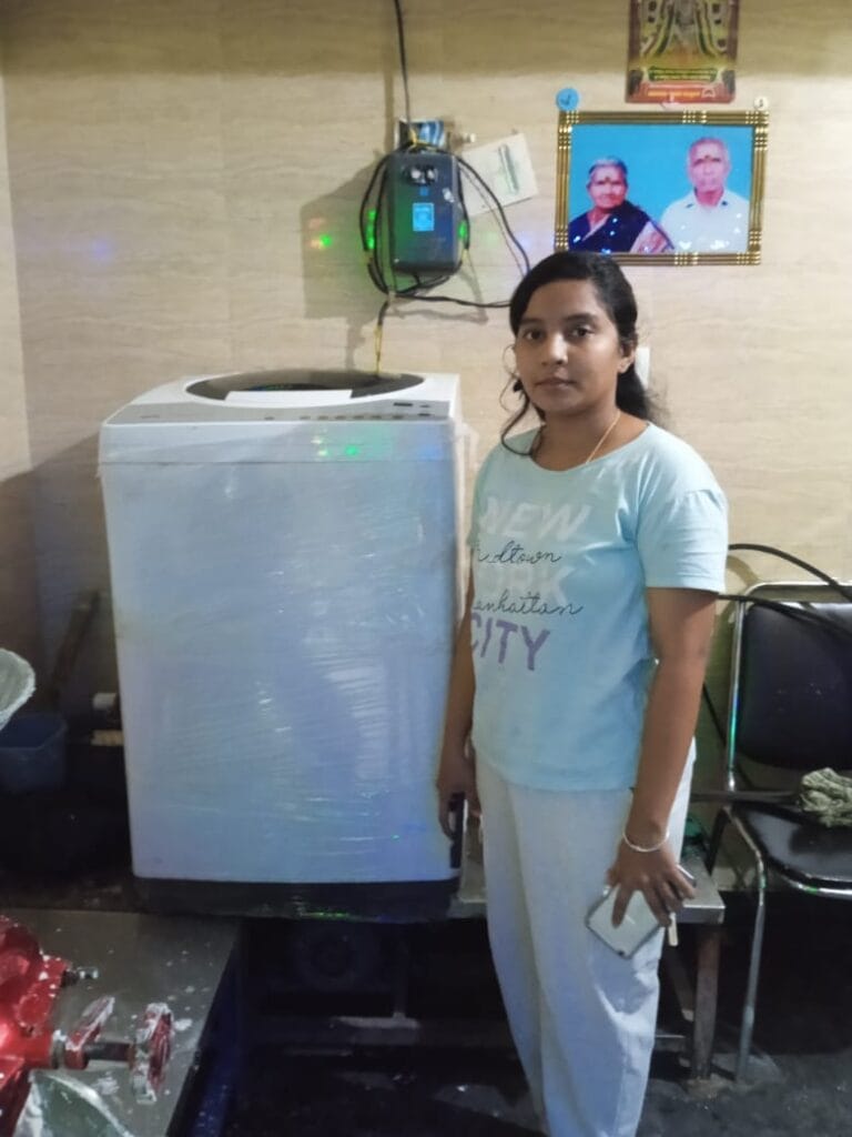 Top-load washer installed today