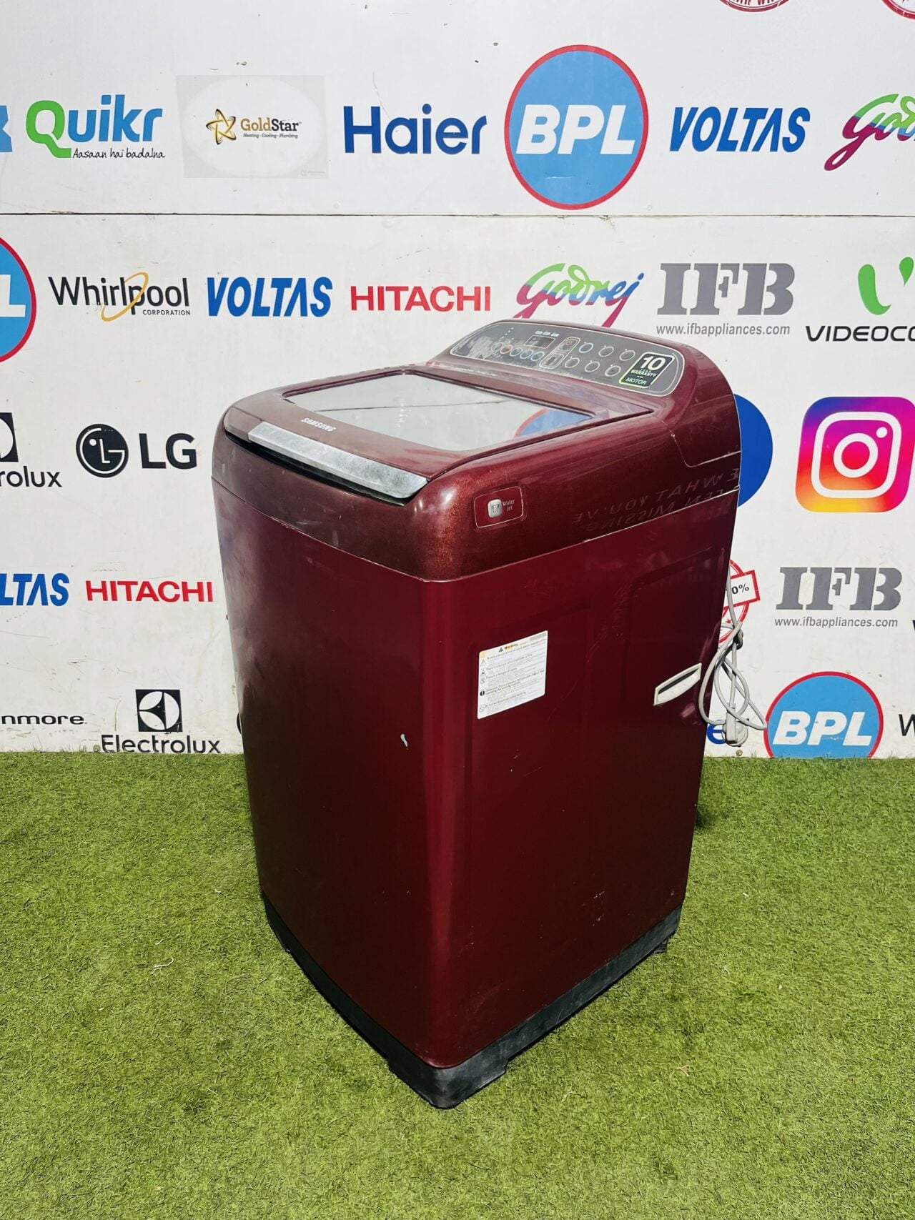 Samsung active wash + wobble technology 7+1 KG red in colour fully automatic top load washing machine - Image 6