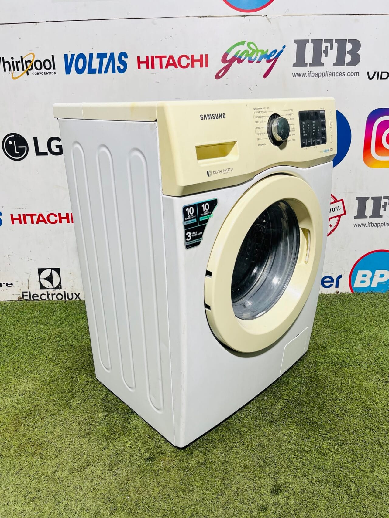 Samsung digital inverter eco bubble 6 kg fully automatic with time display frost load washing machine in banglore - Image 5