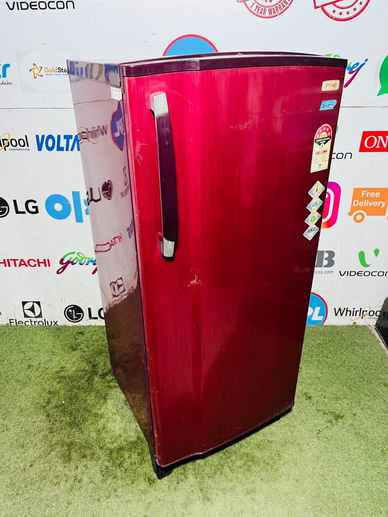 Godrej edge sx 5 star energy rating inbuilt stabiliser 210 ltr gently used single door refrigerator at discounted price - Image 5