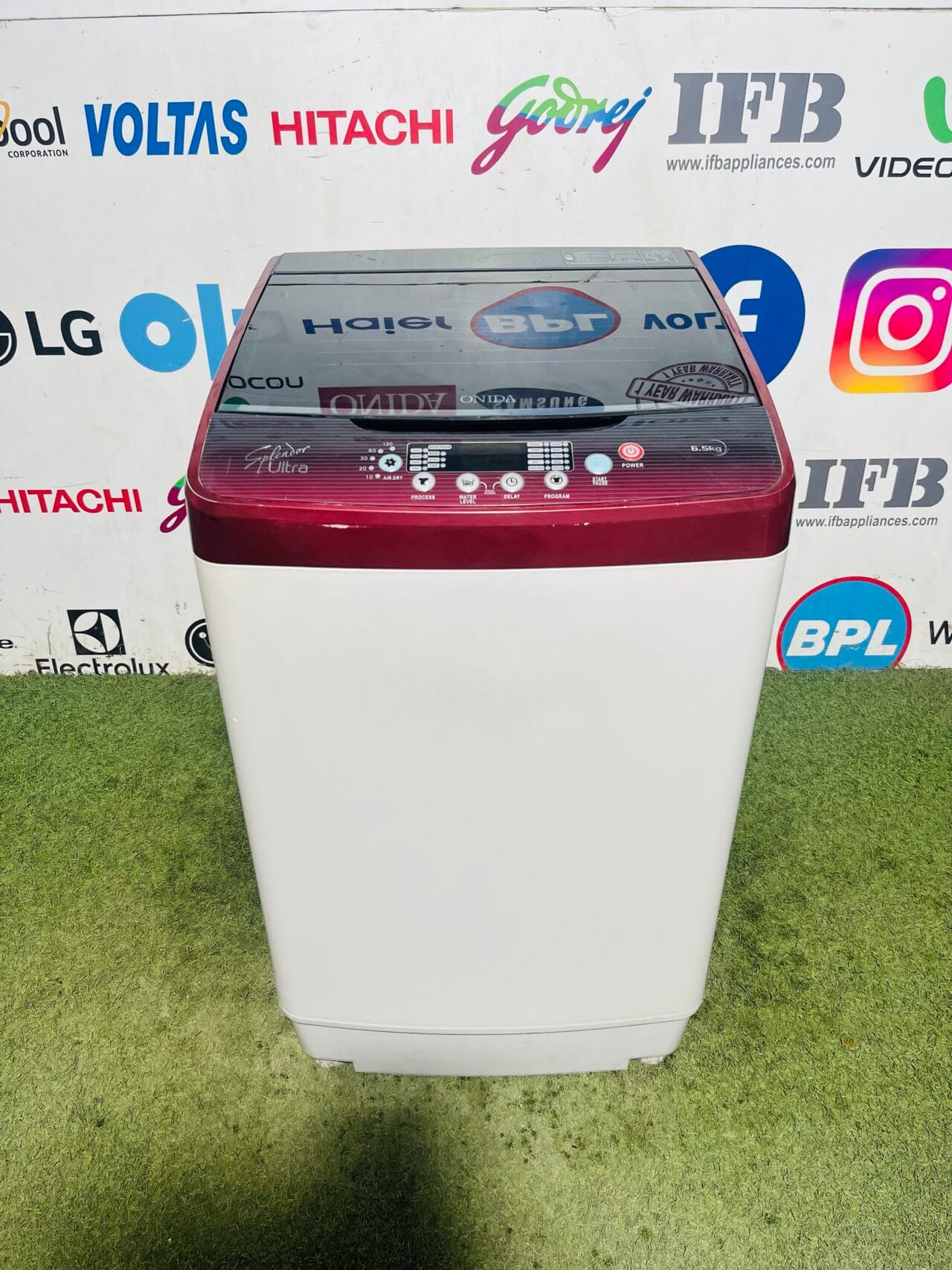 Onida spelendor ultra double colour fiber body 6.5 kg fully automatic top load washing machine in banglore