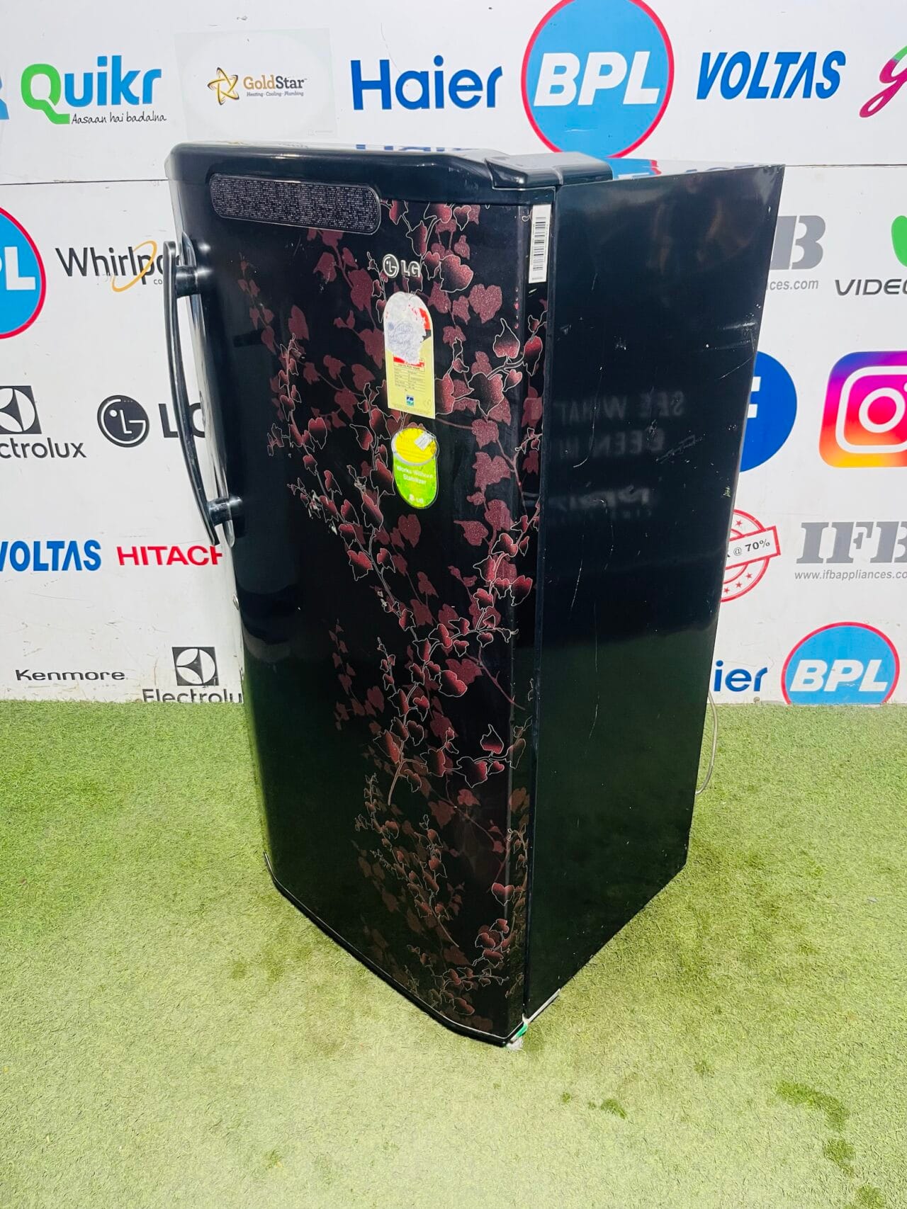 Lg 5 star energy rating inbuilt stabiliser double colour flower model 200 ltr used single door refrigerator in banglore - Image 4