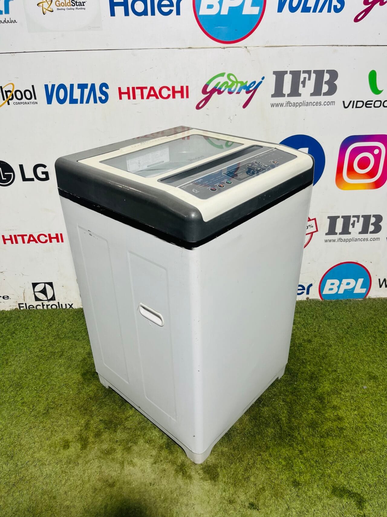 Whirlpool white magic 6th sense max dry 6.5 kg with auto tub clean and auto restart fully automatic top load washing machine - Image 4