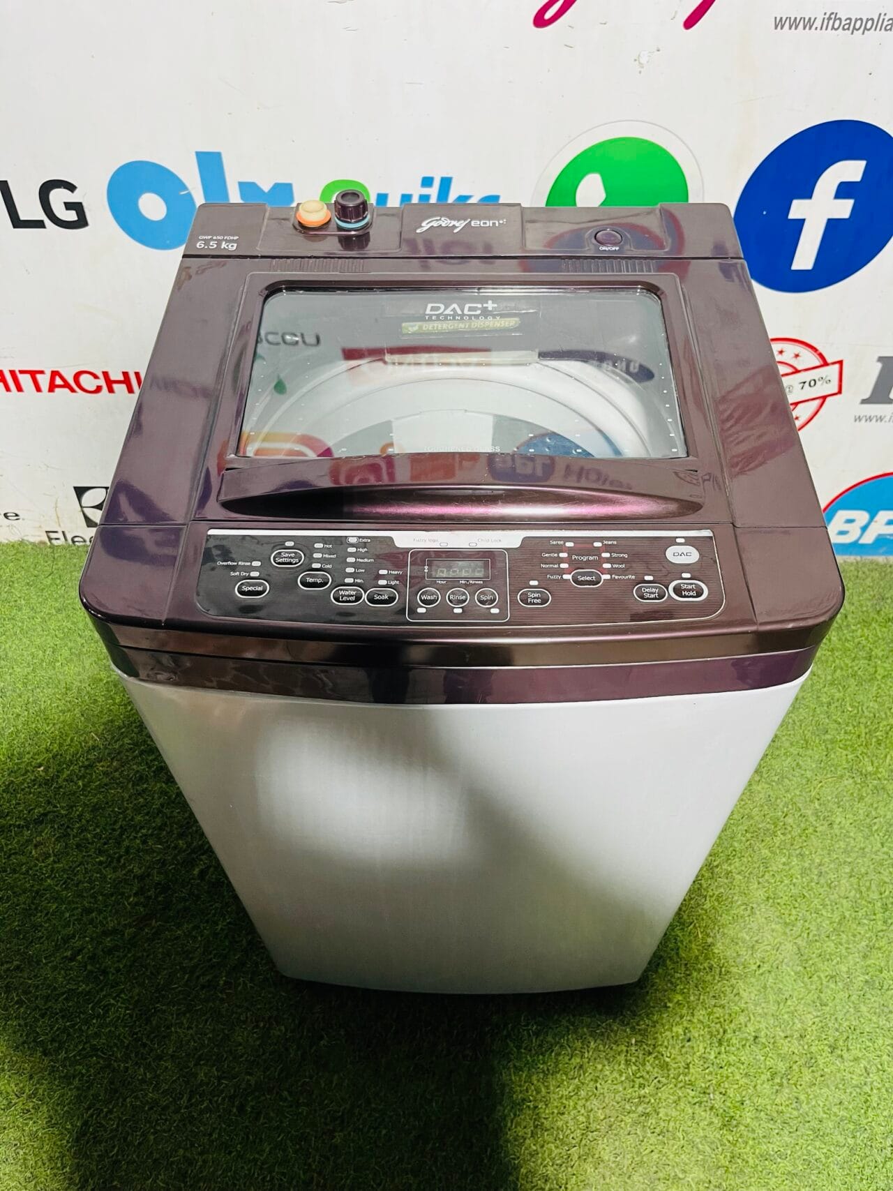Godrej eon DAC + technology 6.5 kg double colour fully automatic top load washing machine - Image 2