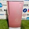 Samsung 5 star energy rating inbuilt stabiliser with base stand and onion tray 190 ltr pink flower model single door refrigerator