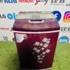 Videocon digi gracia 5.5 kg maroon in colour good working condition fully automatic top load washing machine