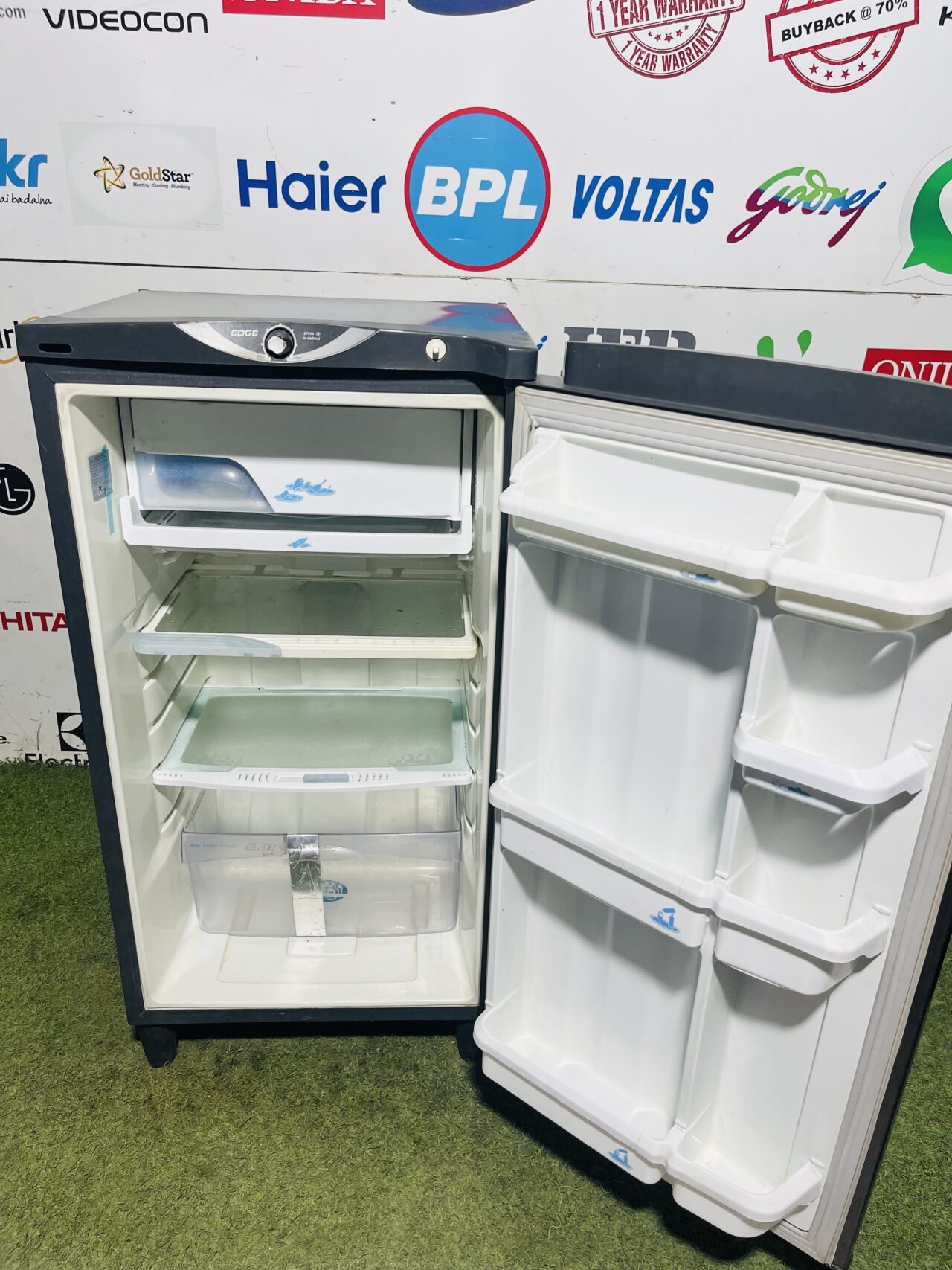 Godrej edge 5 star energy rating grey in colour inbuilt stabiliser 190 ltr single door refrigerator - Image 3