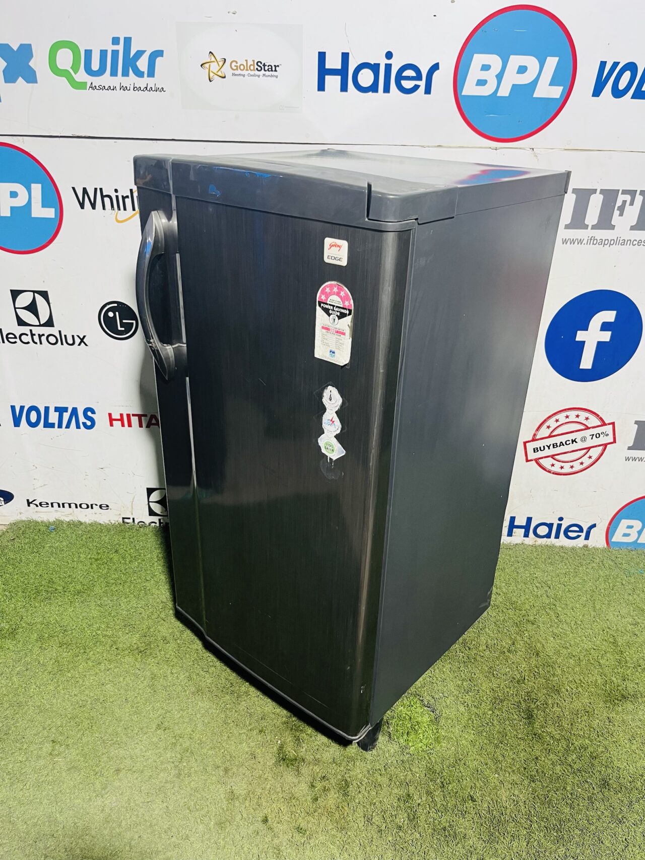 Godrej edge 5 star energy rating grey in colour inbuilt stabiliser 190 ltr single door refrigerator - Image 5