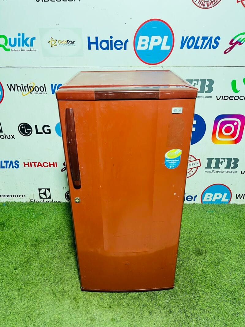 Lg 4 star energy rating inbuilt stabiliser 180 ltr single door used fridge in Banglore