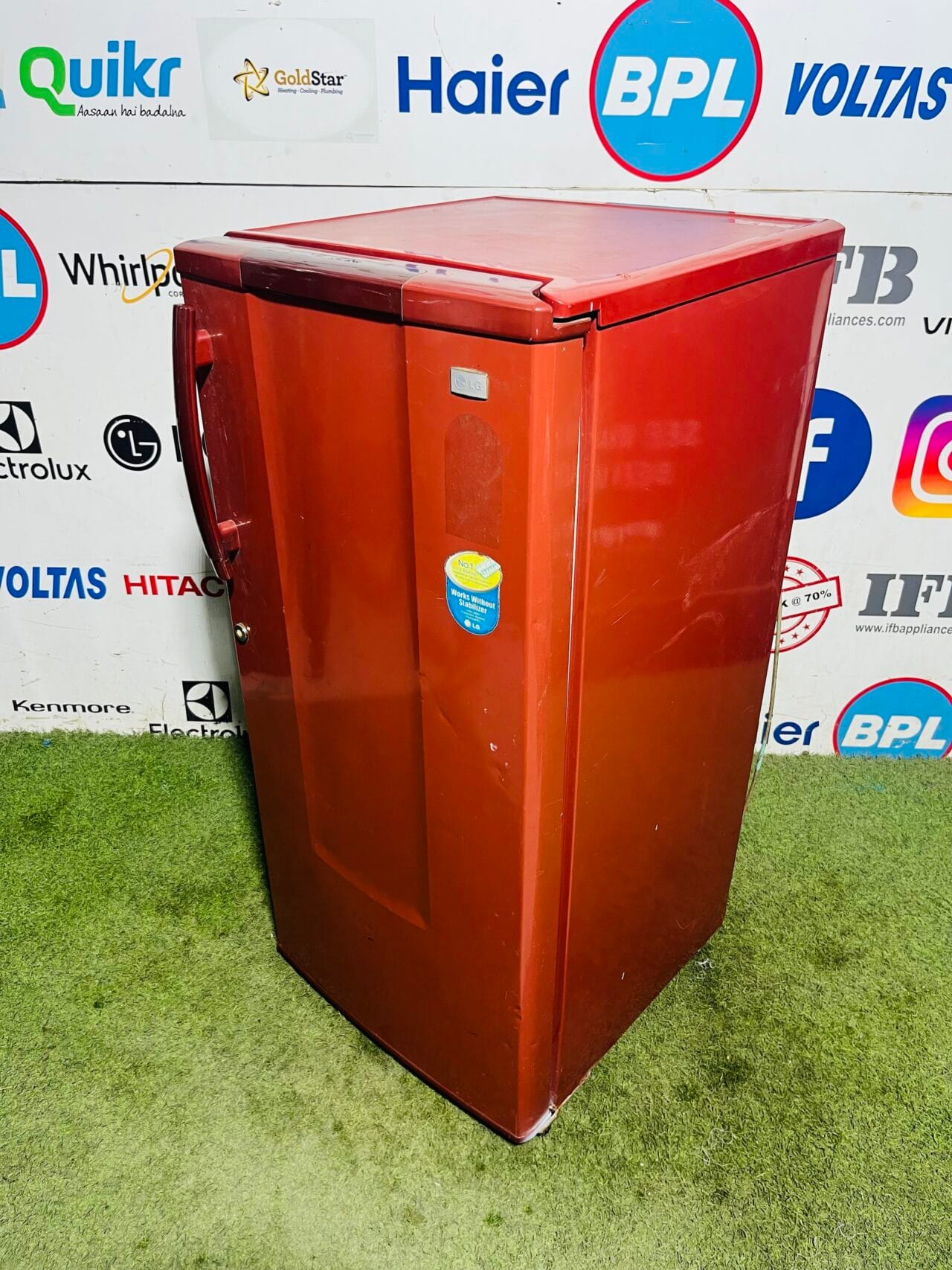 Lg 4 star energy rating inbuilt stabiliser 180 ltr single door used fridge in Banglore - Image 5