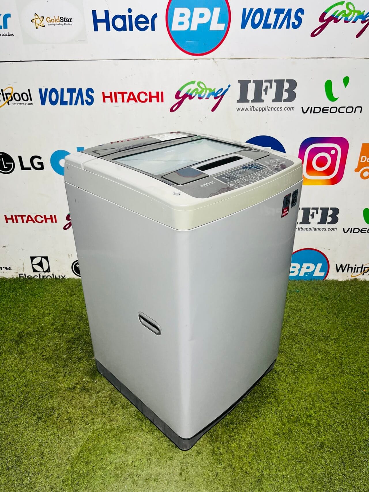 Lg smart diagnosis jet spray + inverter technology 6.5 kg gently used auto restart fully automatic top load washing machine - Image 4