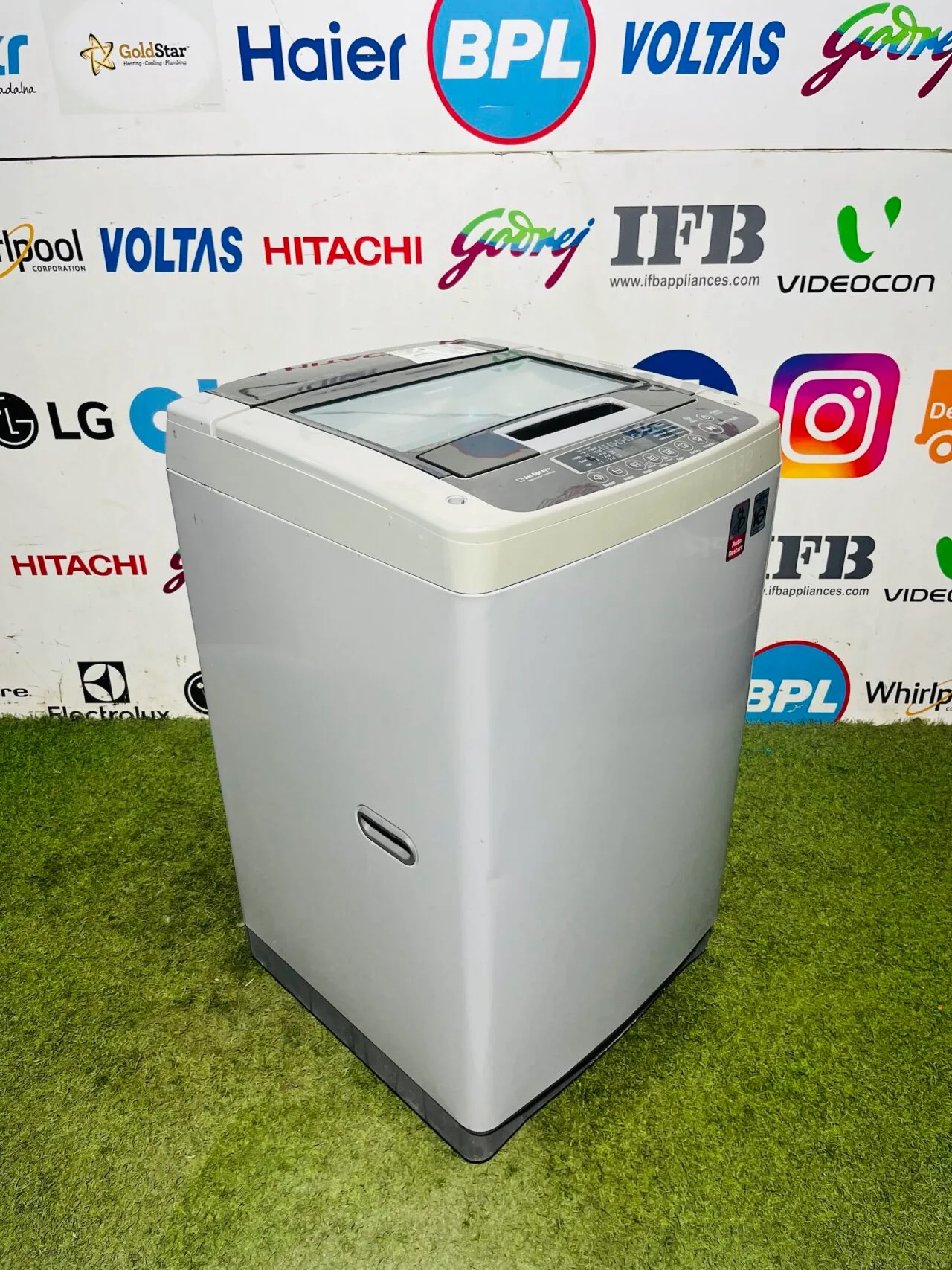 Lg smart diagnosis jet spray + inverter technology 6.5 kg gently used auto restart fully automatic top load washing machine - Image 4