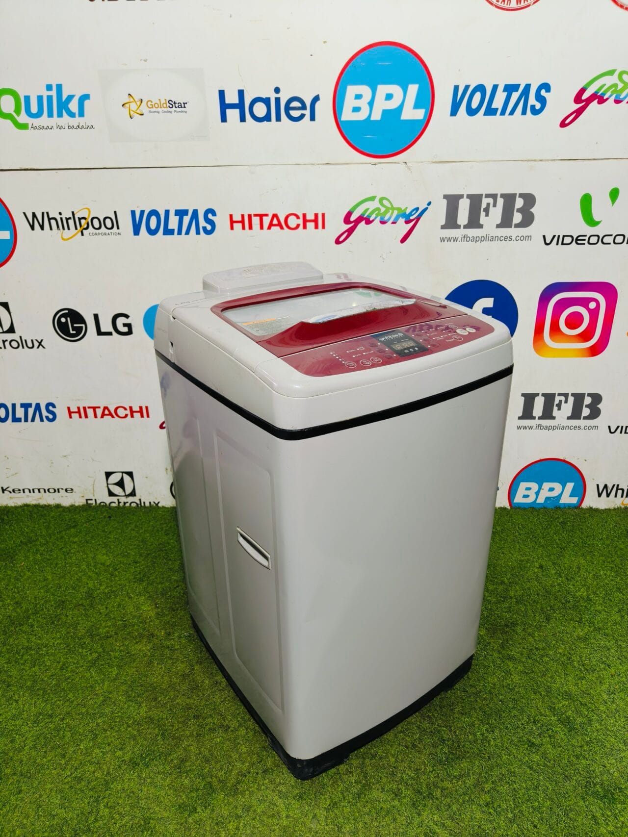Samsung wobble technology 6.2 kg double colour fully automatic top load washing machine - Image 5
