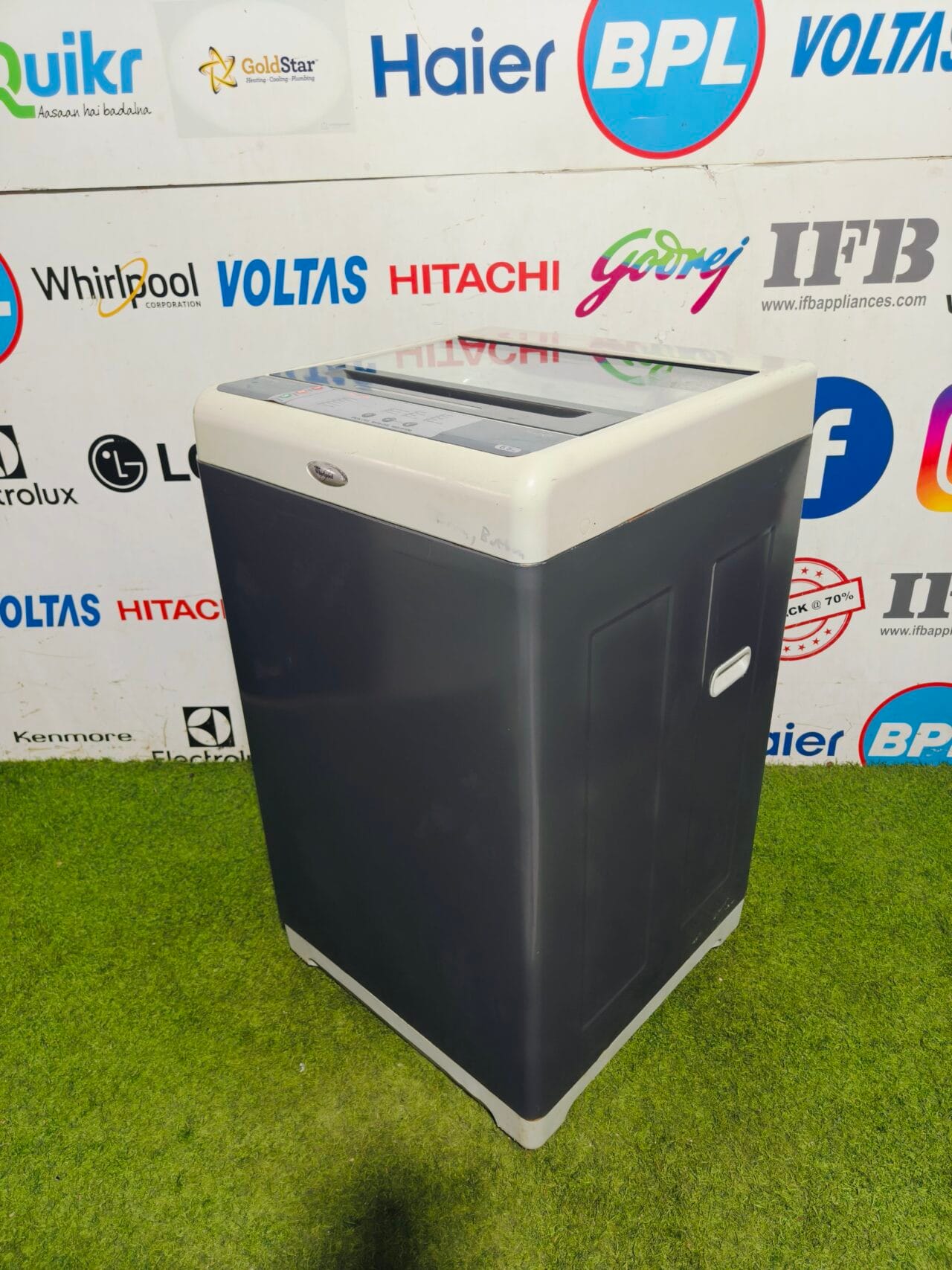 whirlpool white magic 123 with auto restart 6.5kg fully automatic top load washing machine - Image 4