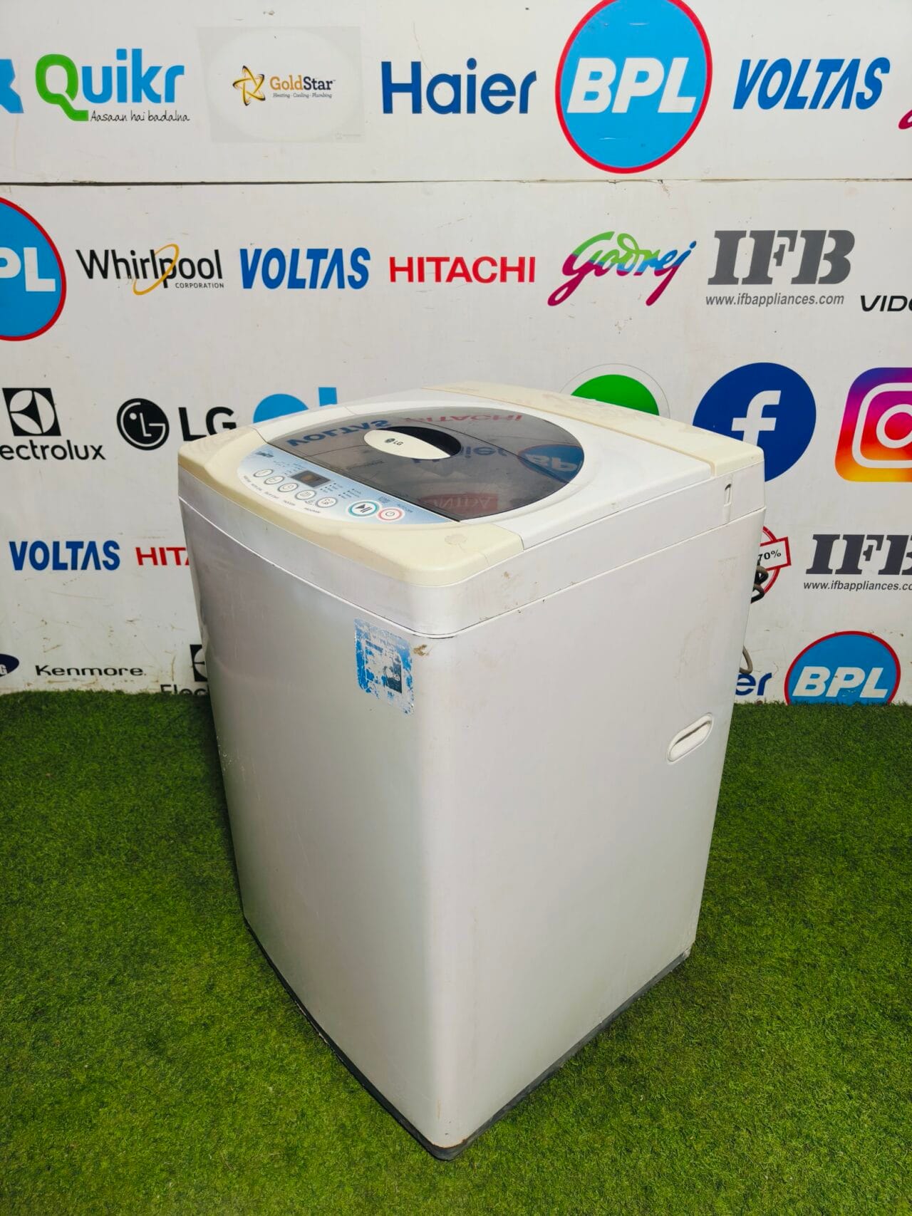 LG intello wash turbo drum 6.5 kg fully automatic top load washing machine - Image 4