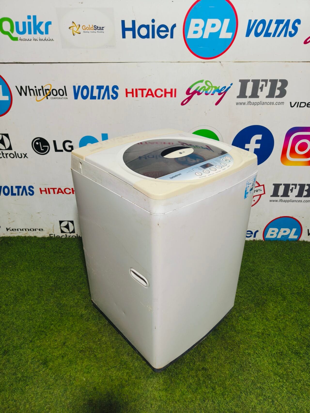 LG intello wash turbo drum 6.5 kg fully automatic top load washing machine - Image 5