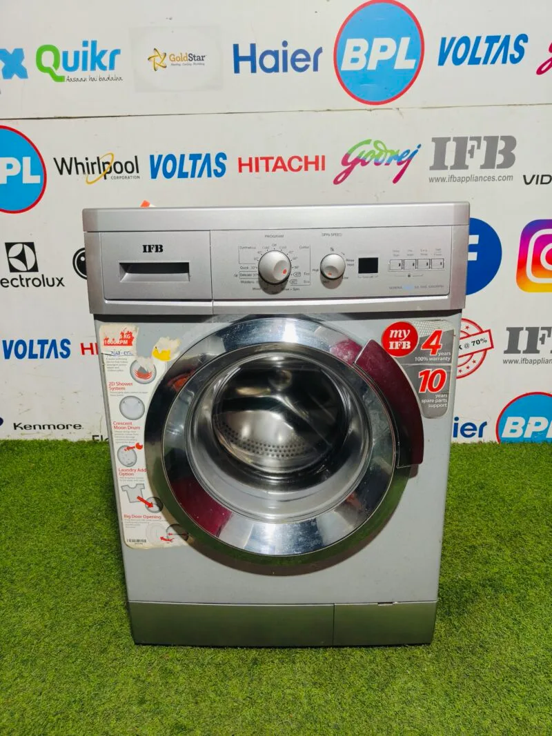 IFB serena aqua 6kg with 1000 RPM silver in colour fully automatic front load washing machine