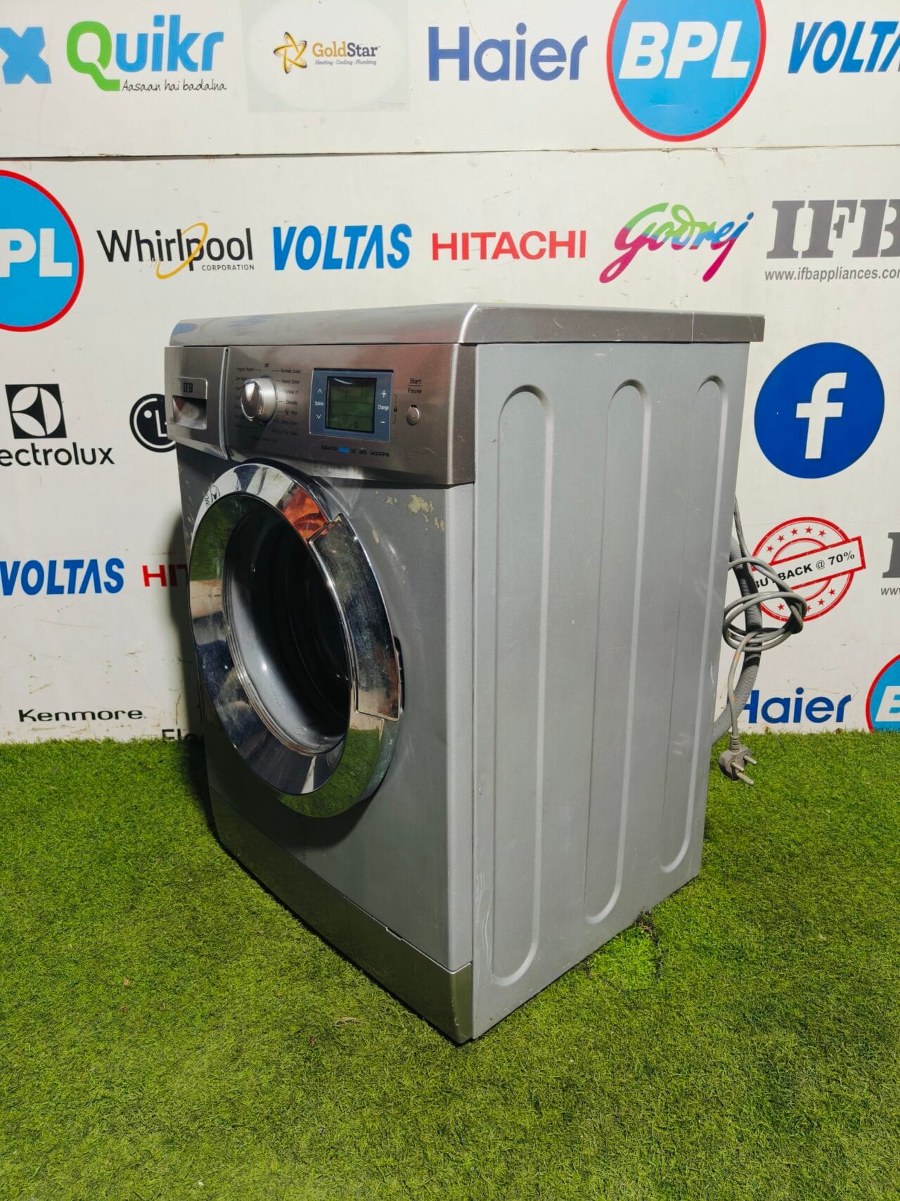 IFB senator Aqua SX 8 kg with 1400 RPM silver in colour fully automatic front load washing machine - Image 5