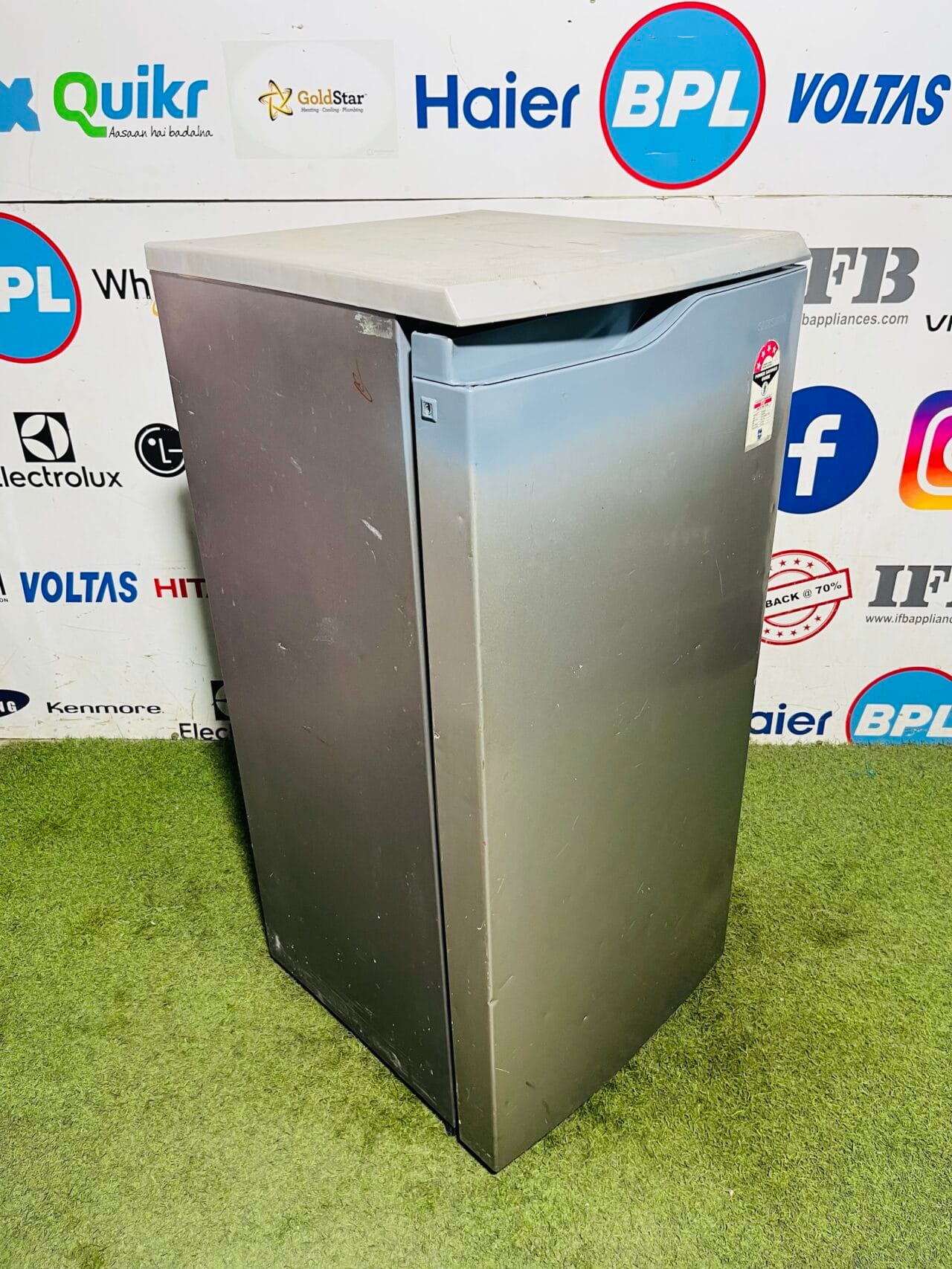 Samsung 4 star energy rating inbuilt stabiliser 190 ltr used single door refrigerator - Image 5
