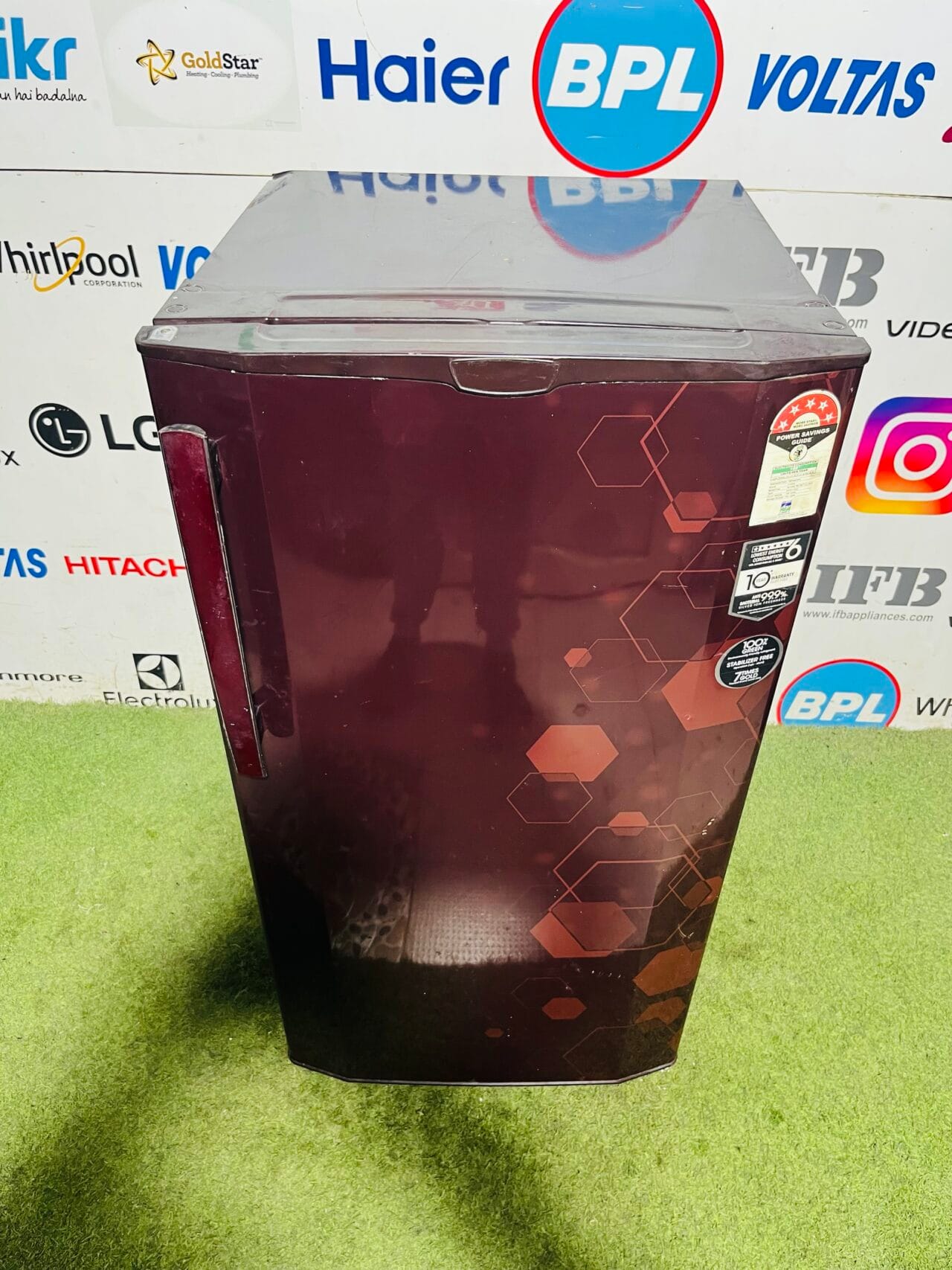 Godrej edge pro 5 star energy rating inbuilt stabiliser 190 ltr used single door refrigerator - Image 2