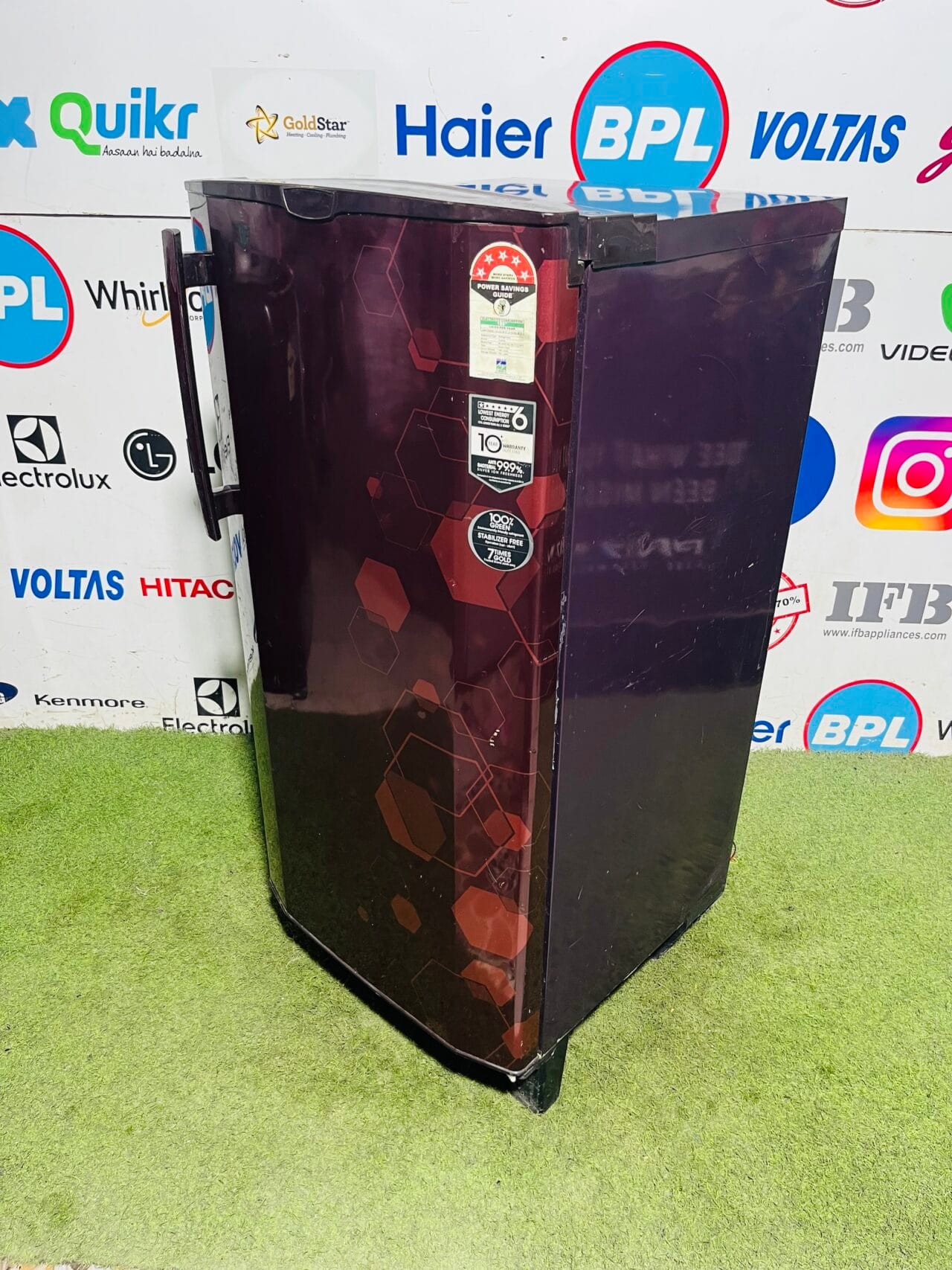 Godrej edge pro 5 star energy rating inbuilt stabiliser 190 ltr used single door refrigerator - Image 5