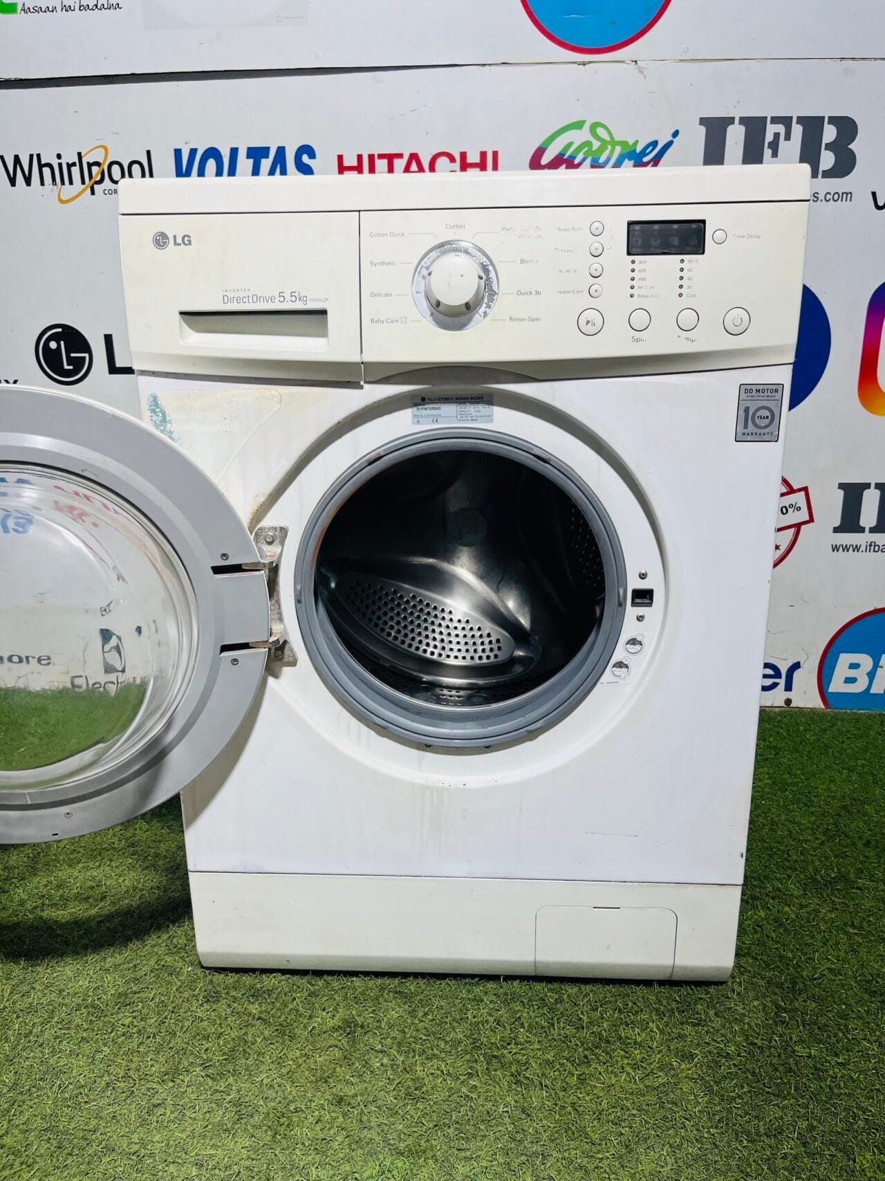 Lg digital inverter direct drive 5.5 kg fully automatic front load washing machine - Image 3