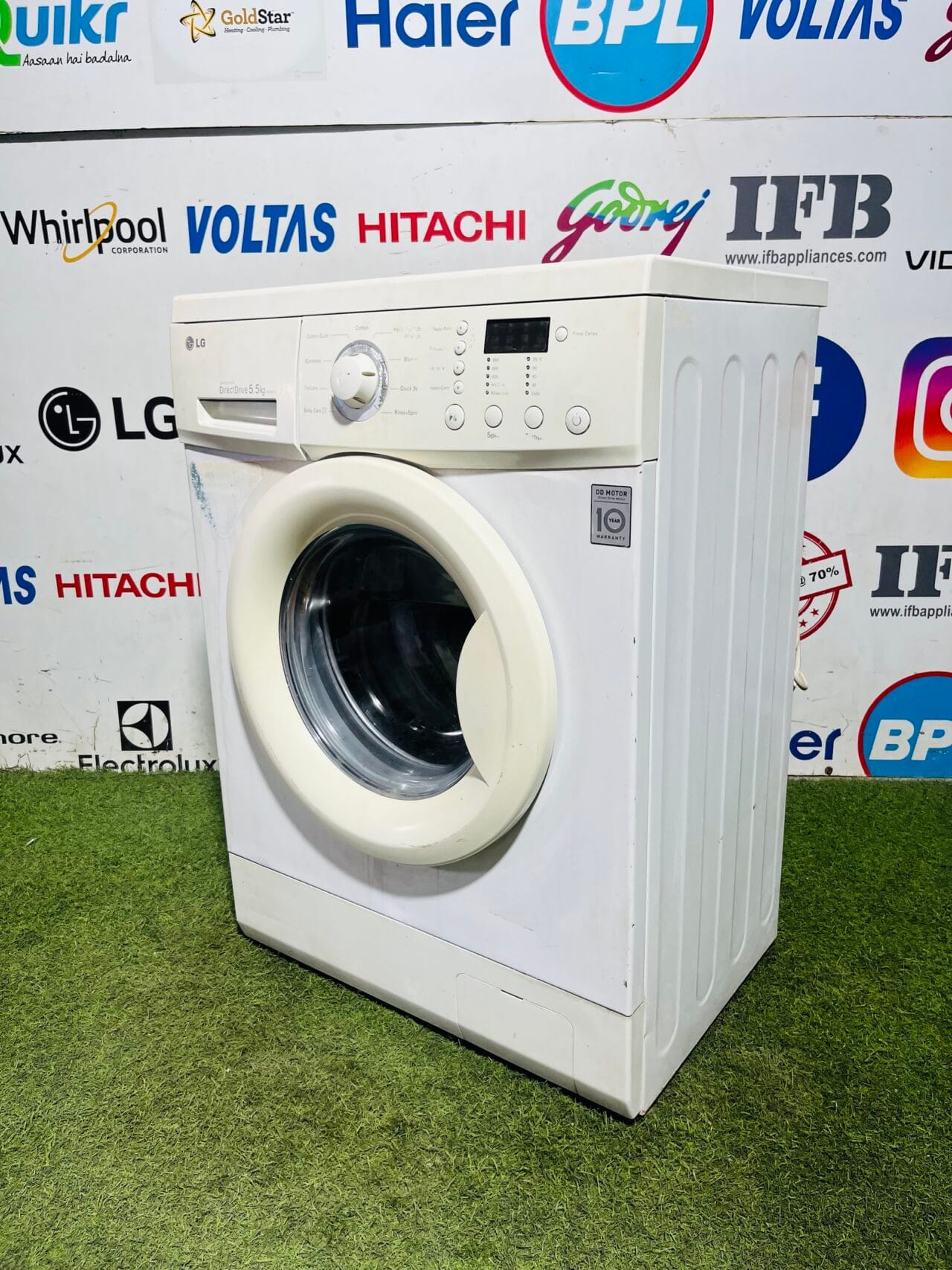 Lg digital inverter direct drive 5.5 kg fully automatic front load washing machine - Image 4