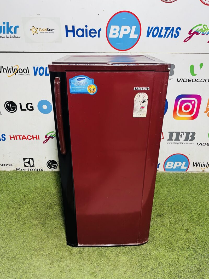 Samsung 4 star energy rating inbuilt stabiliser double colour 190 ltr single door refrigerator
