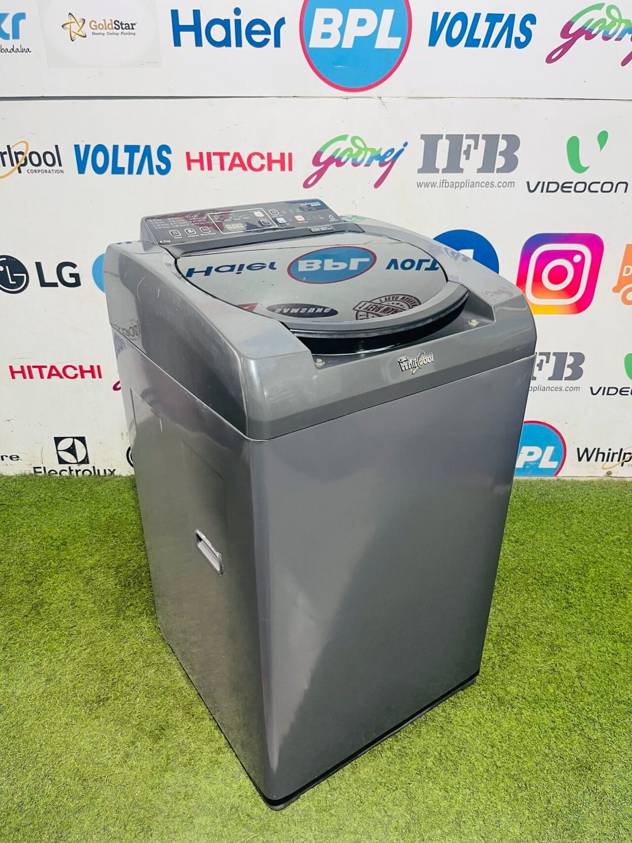 Whirlpool 6th sense stain wash ultra 6.5 kg gently used fully automatic top load washing machine - Image 4