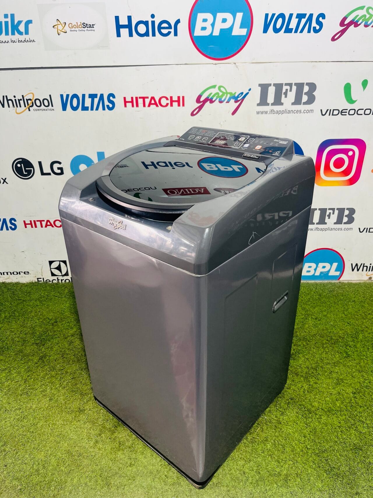 Whirlpool 6th sense stain wash ultra 6.5 kg gently used fully automatic top load washing machine - Image 5