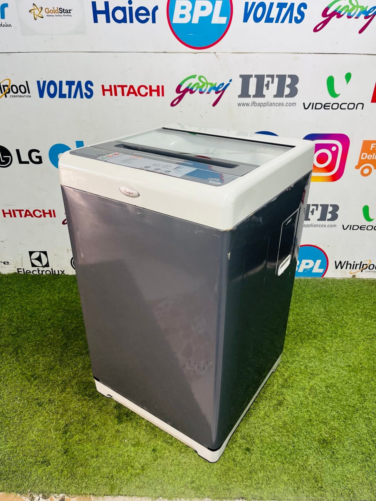 Whirlpool 123 white magic with auto restart 6.5 kg fully automatic top load washing machine - Image 5
