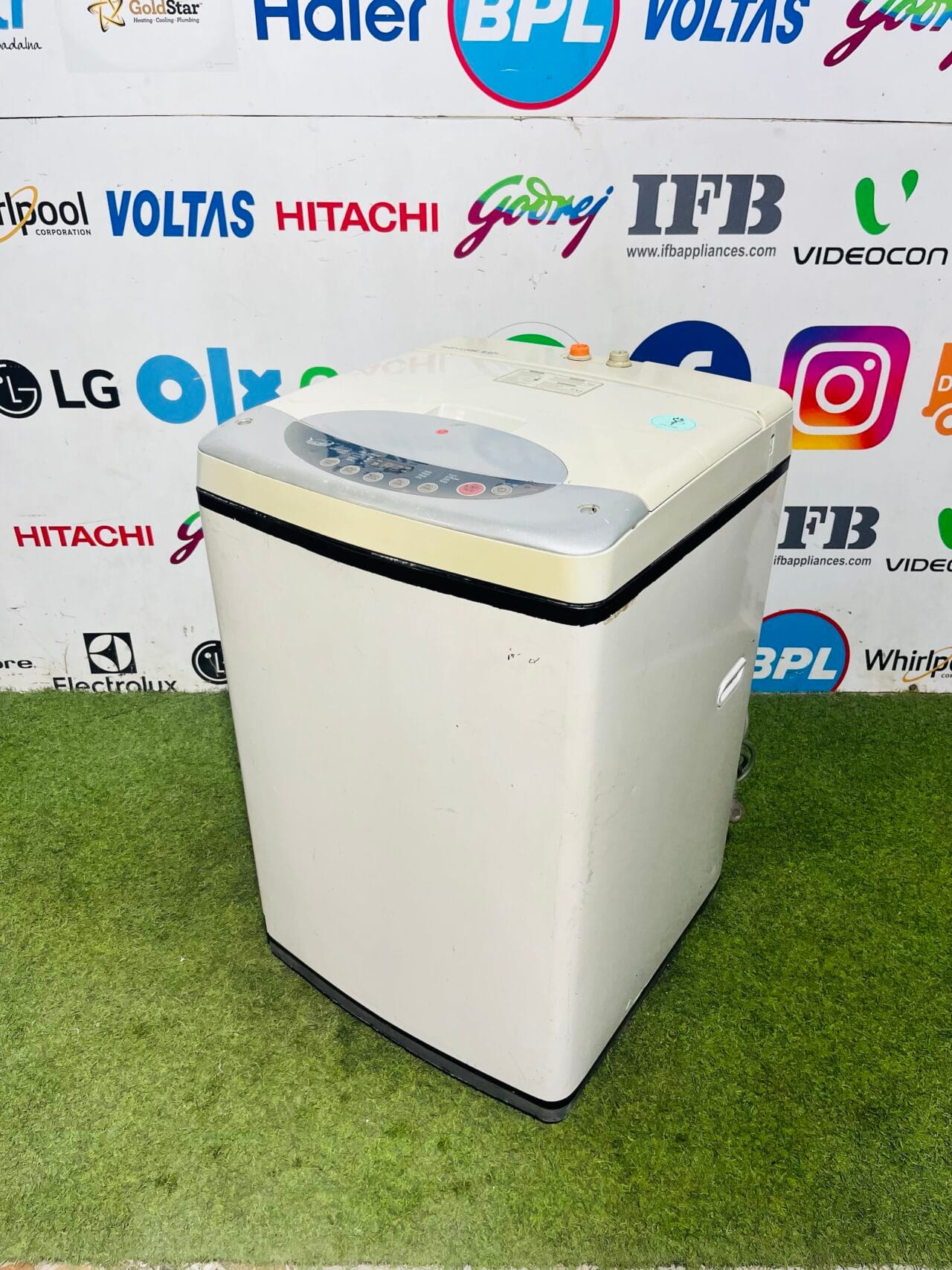 Lg fuzzy logic turbo drum 6 kg fully automatic top load washing machine - Image 4