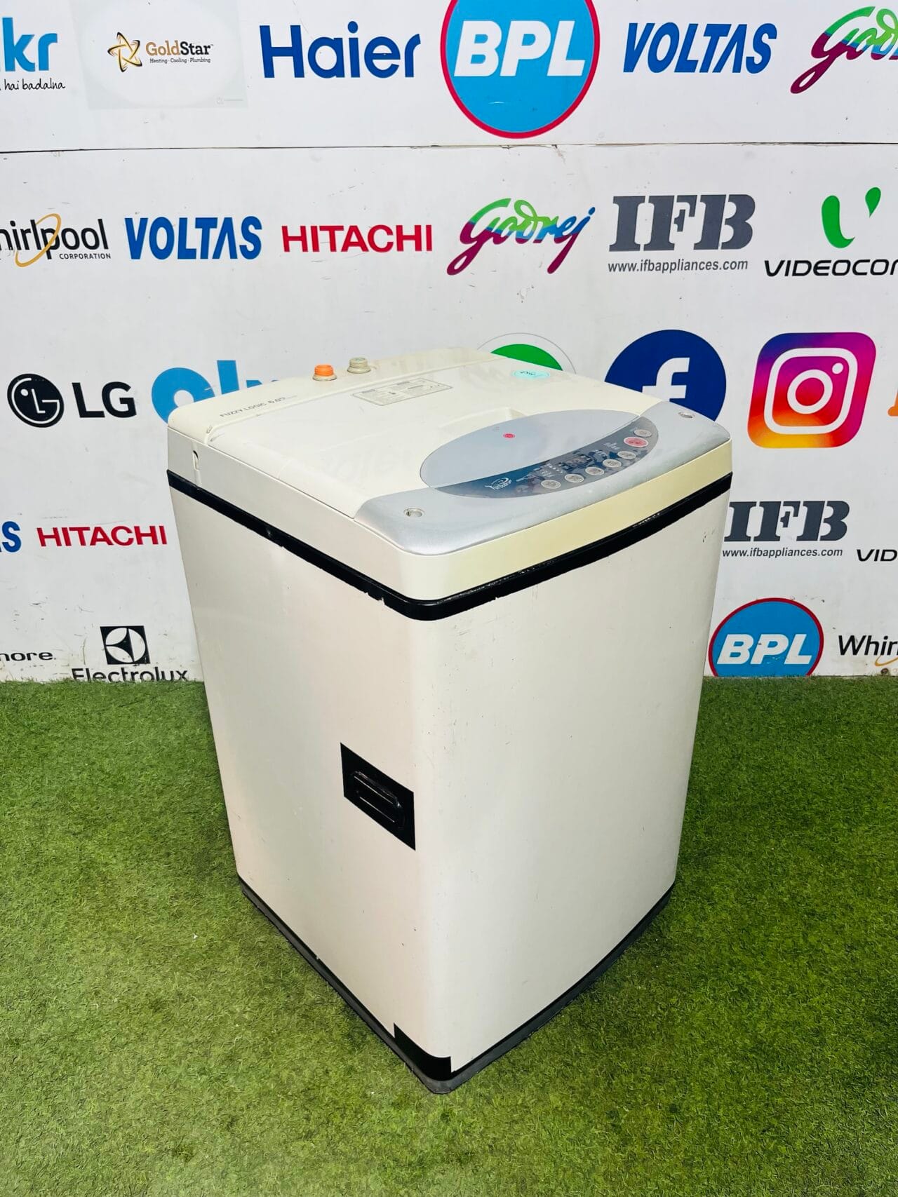 Lg fuzzy logic turbo drum 6 kg fully automatic top load washing machine - Image 5