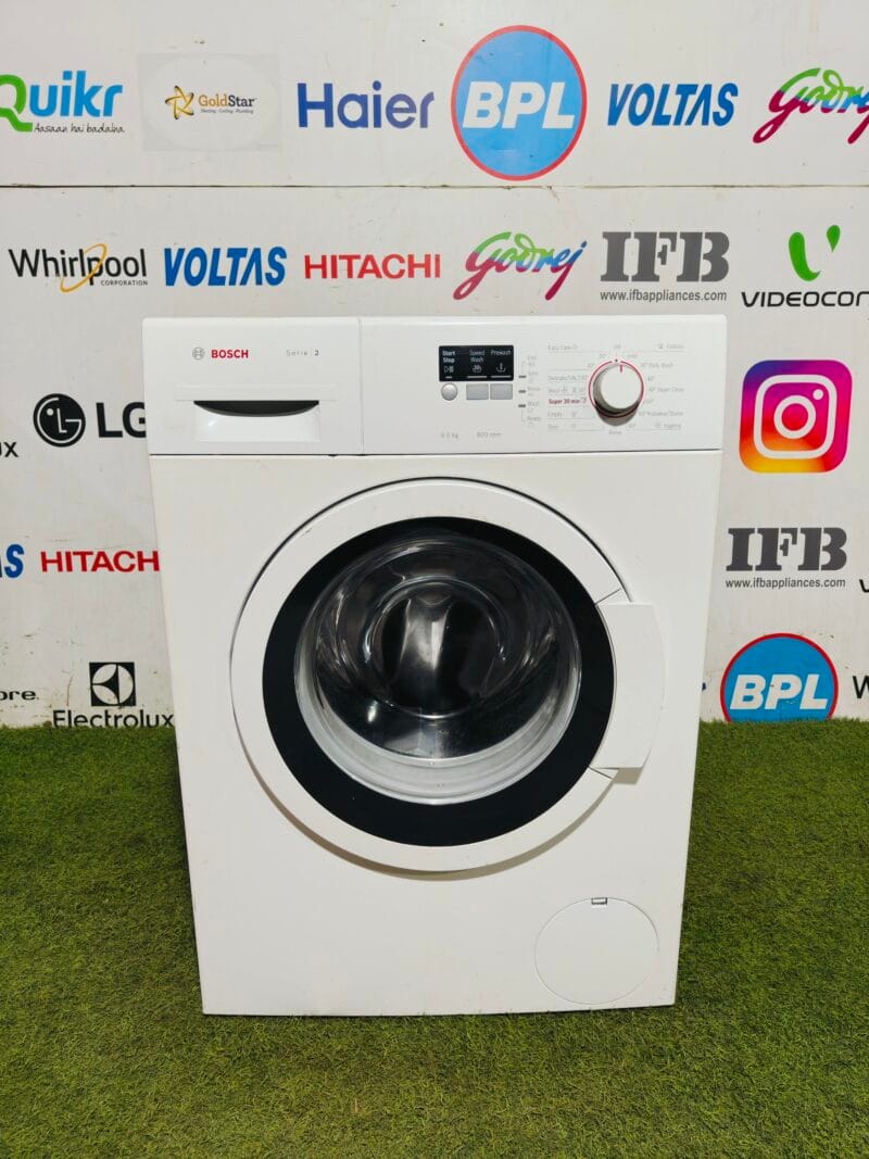 Bosch series 2 white in colour 6 kg 800 rpm gently used fully automatic front load washing machine