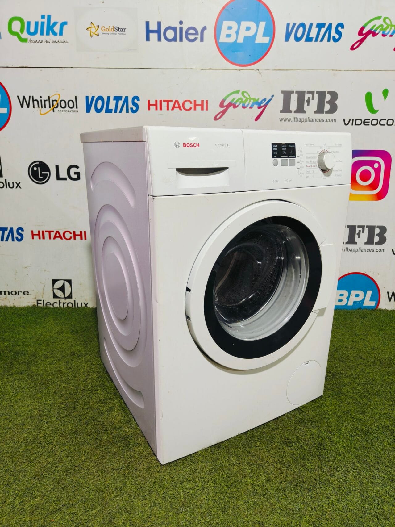 Bosch series 2 white in colour 6 kg 800 rpm gently used fully automatic front load washing machine - Image 5