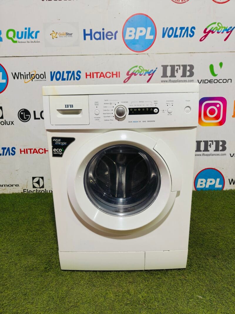 IFB diva aqua vx 6 kg gently used fully automatic front load washing machine