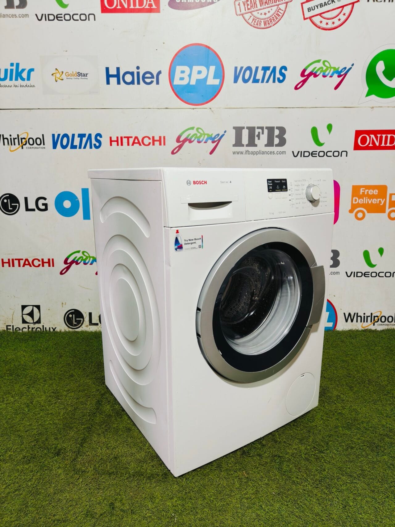 Bosch series 4 / 1000 RPM 7 kg gently used fully automatic front load washing machine - Image 5