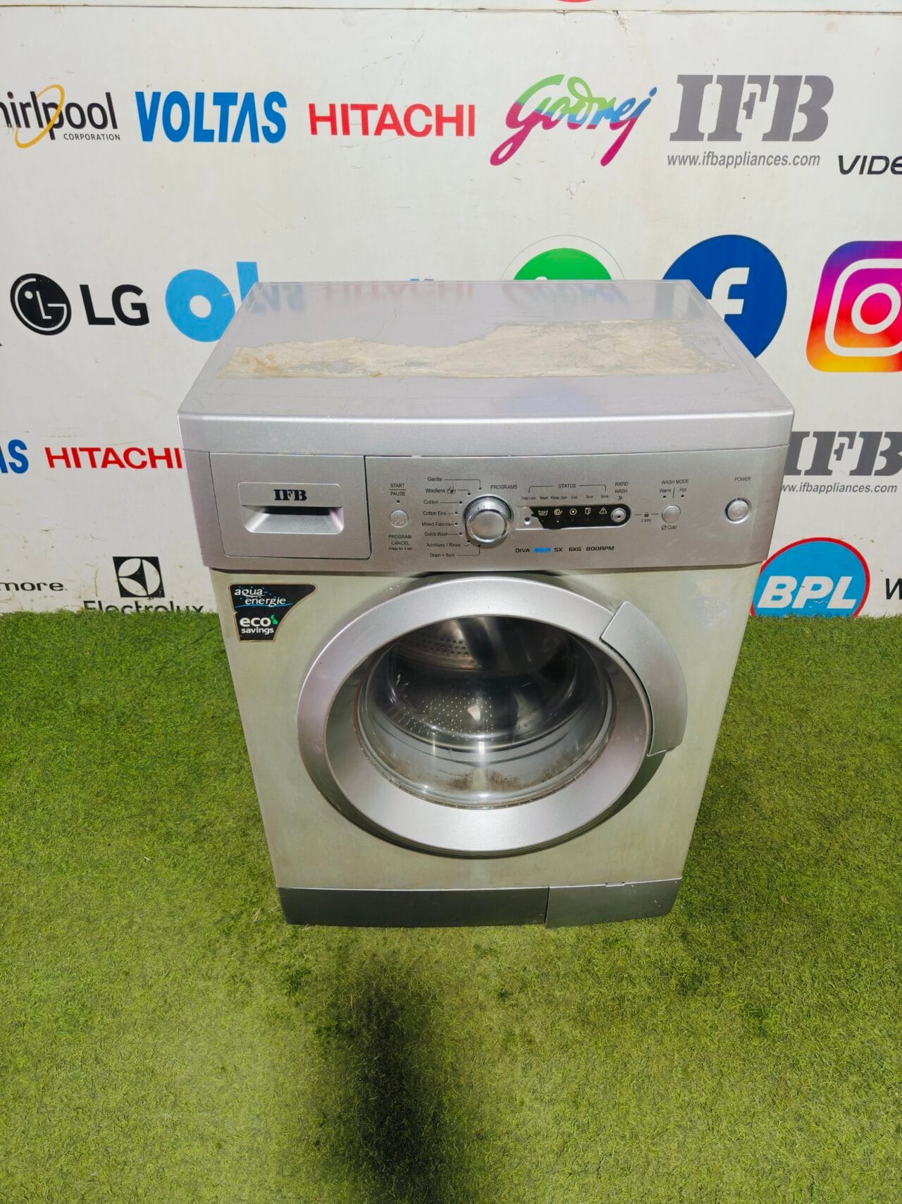 IFB diva Aqua SX 6 kg silver in colour Fully automatic front load washing machine - Image 2