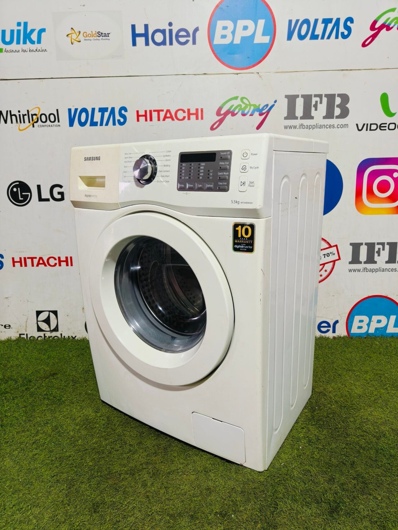 Samsung digital inverter 5.5 kg fully automatic front load washing machine - Image 5