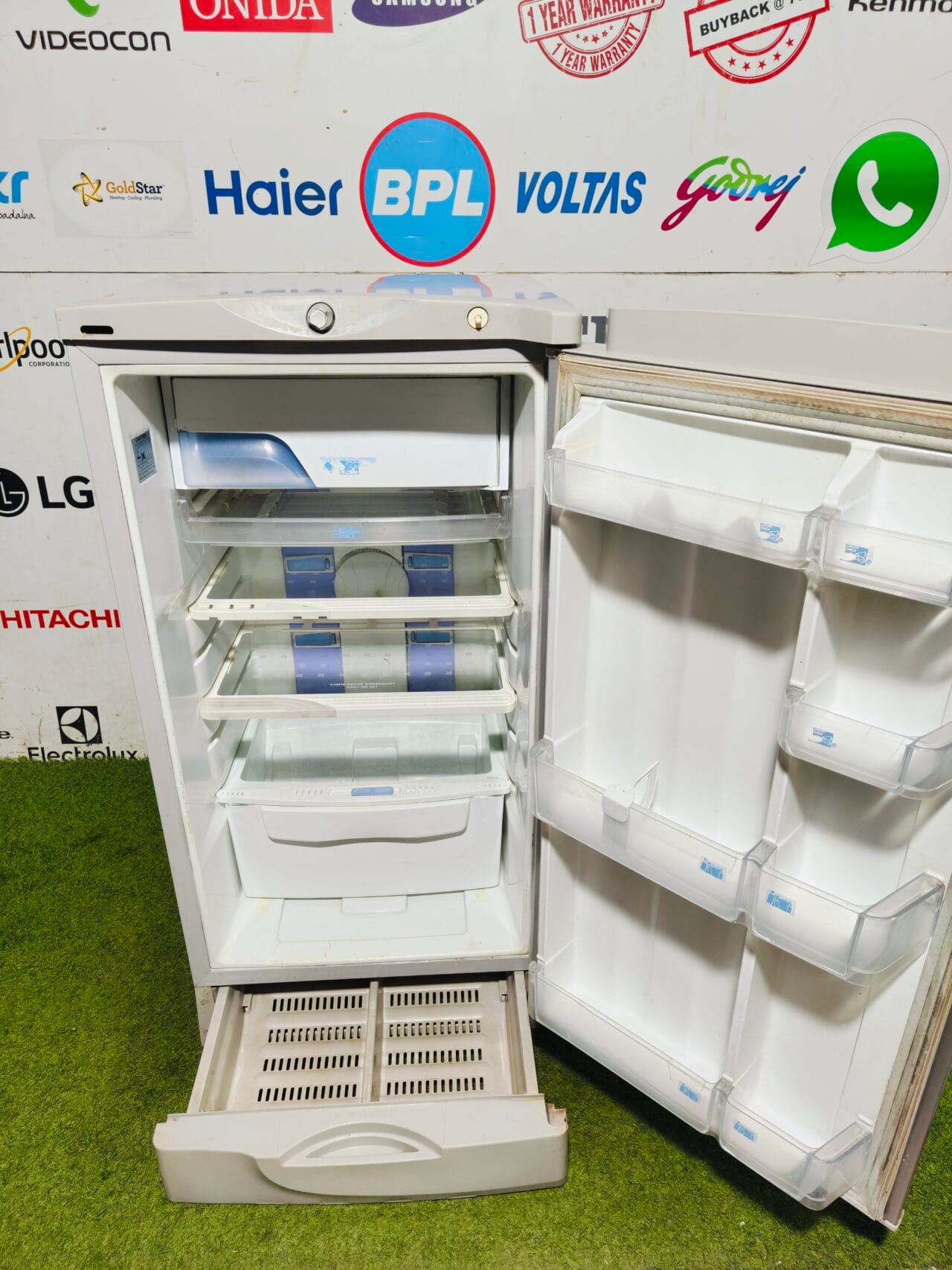 Godrej edge five star energy rating inbuilt stabilizer with base stand and onion tray 190 ltr single door refrigerator - Image 4
