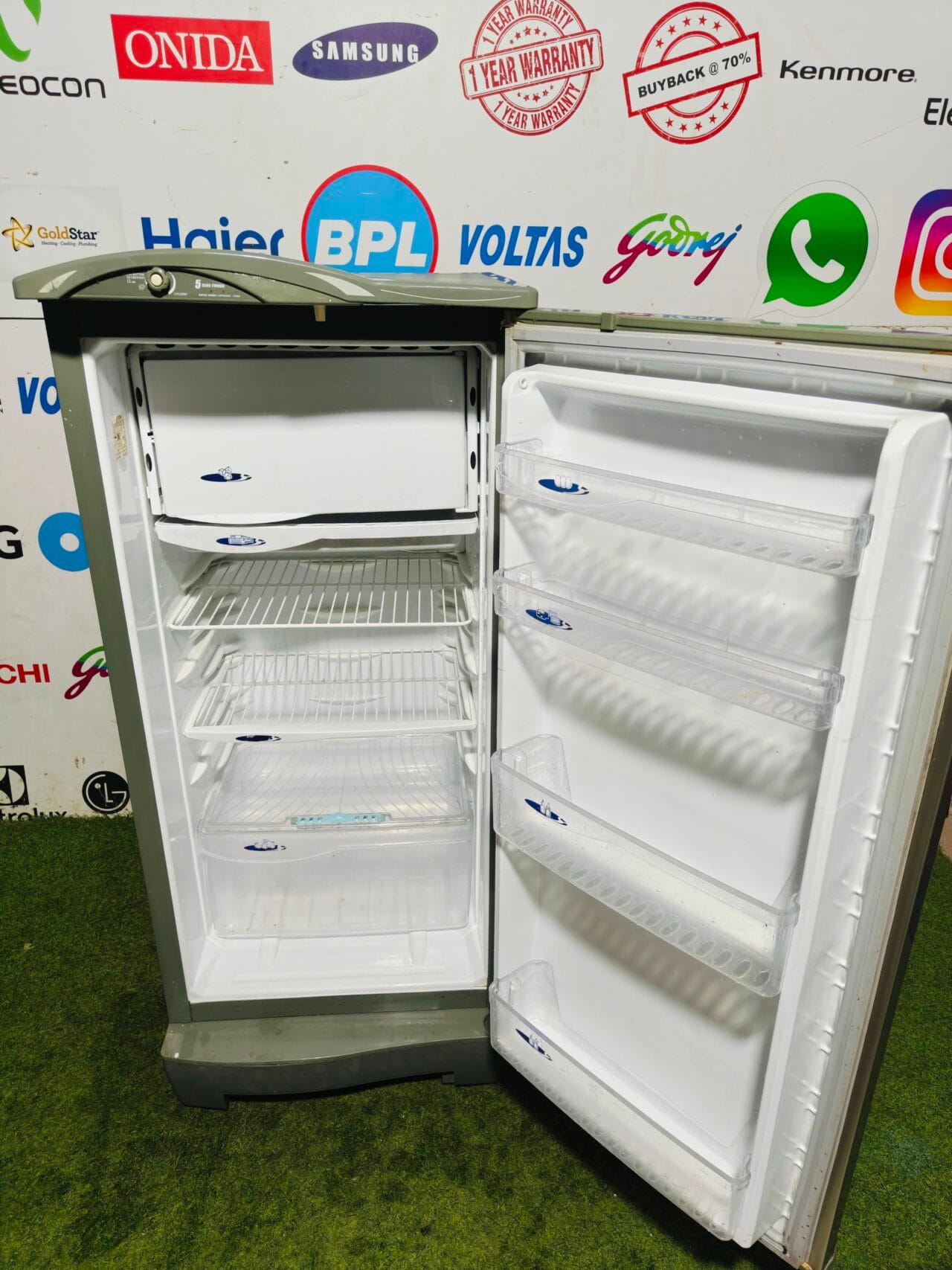 Godrej pentacool grey in colour 190 ltr single door refrigerator - Image 3