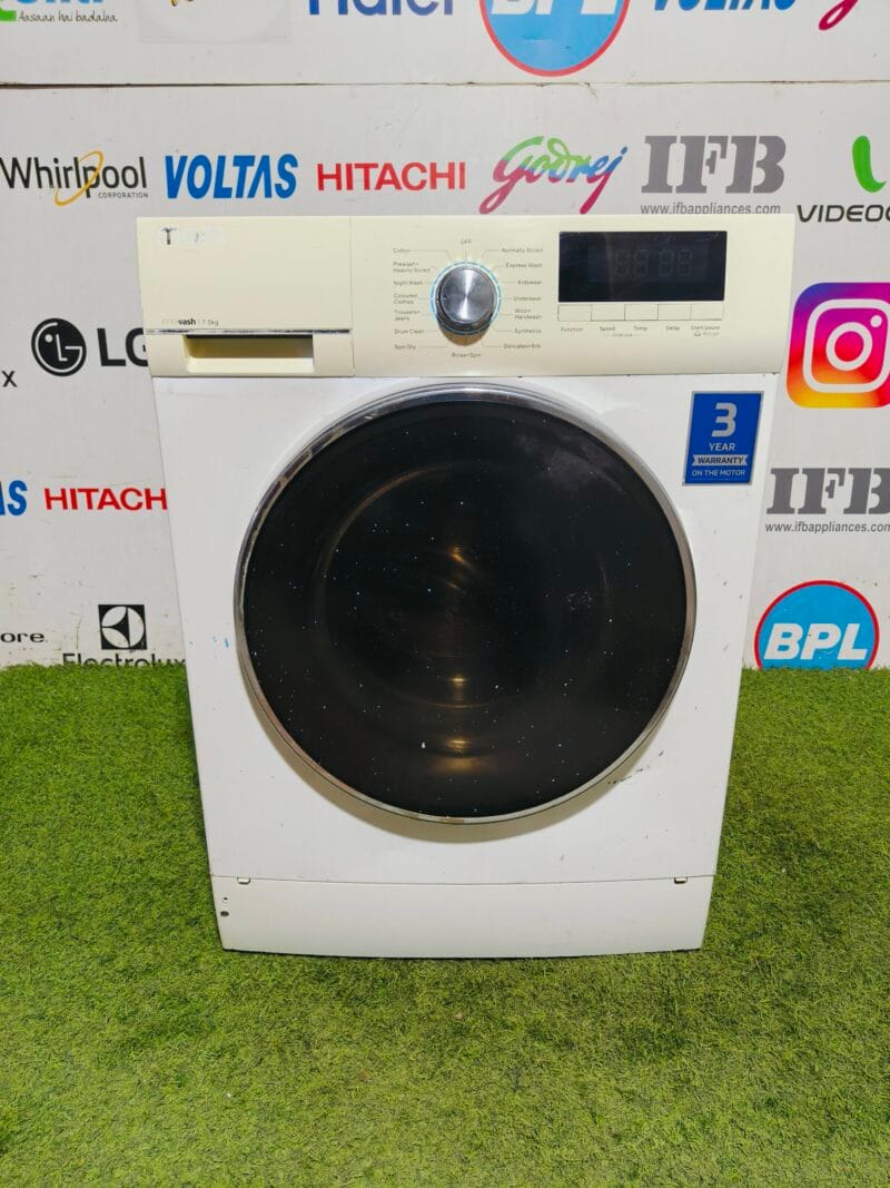 Mark innowash 7.5 kg digital display fully automatic front load washing machine
