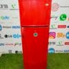 whirlpool quick chill bright red 320 ltr inbuilt stabiliser double door refrigerator