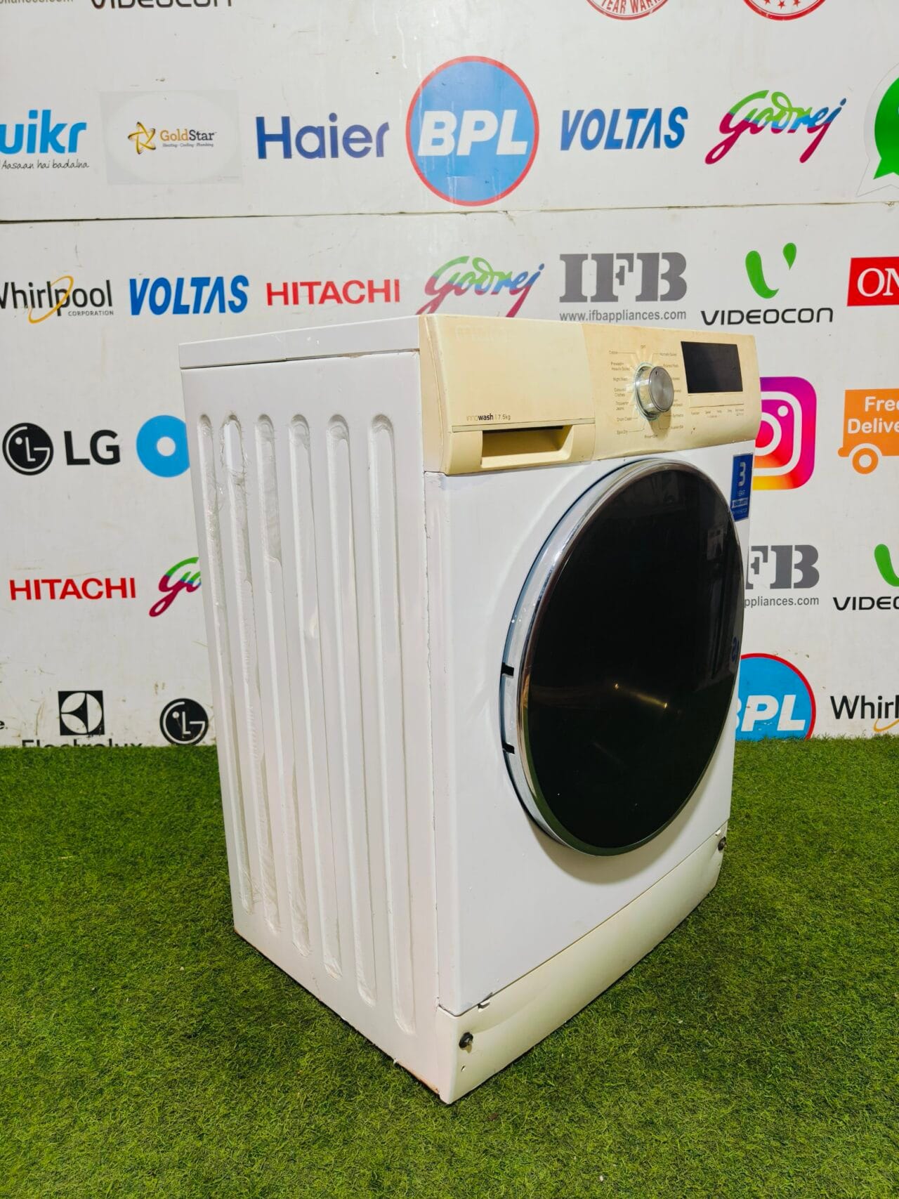 marq inno wash 7.5 kg digital display fully automatic front load washing machine - Image 4
