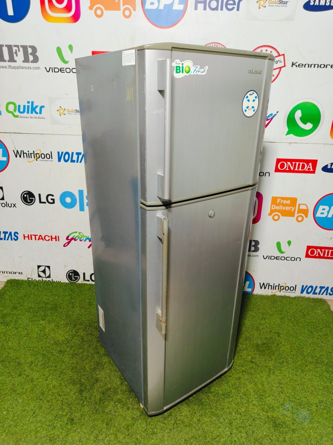 Samsung bio fresh 4 star energy rating inbuilt stabiliser silver in colour 280 ltr double door refrigerator - Image 5