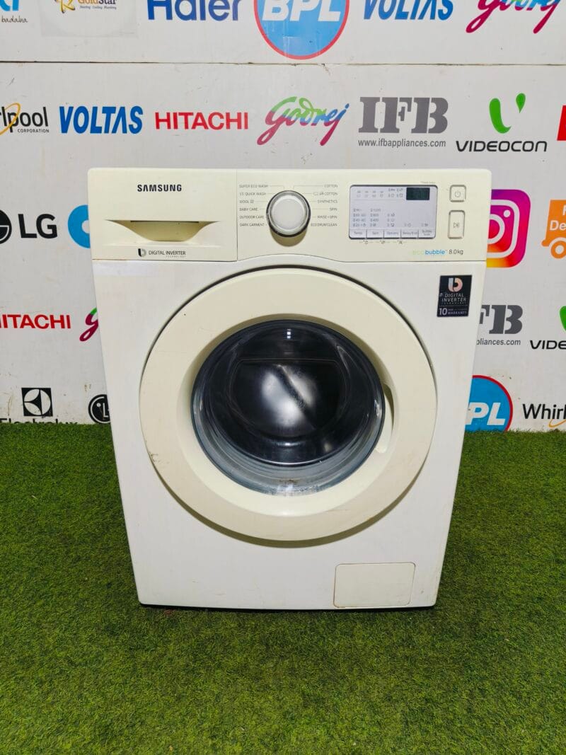 Samsung digital inverter ecobubble 6 kg fully automatic front load washing machine