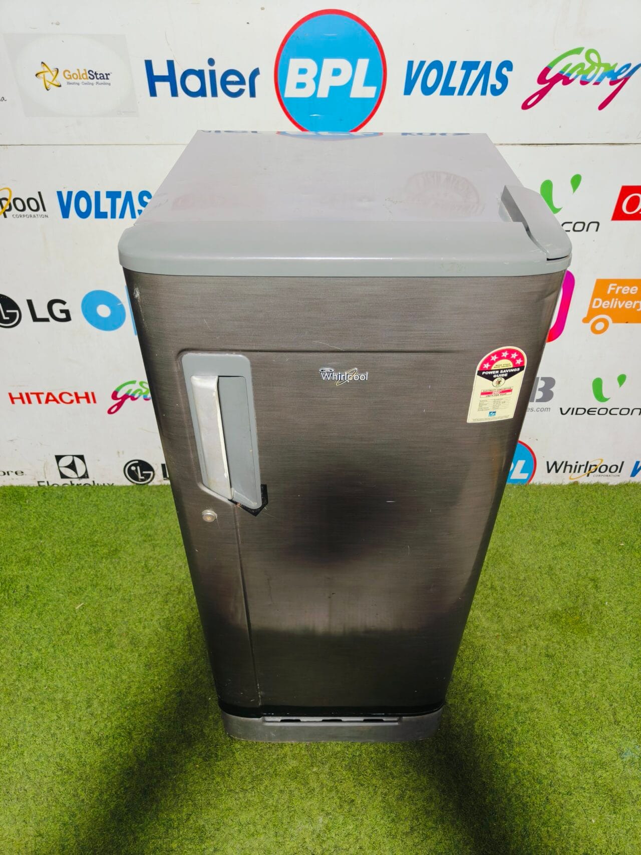 whirlpool power cool 5 star energy rating inbuilt stabilizer with base stand and onion tray 190 ltr single door refrigerator - Image 2