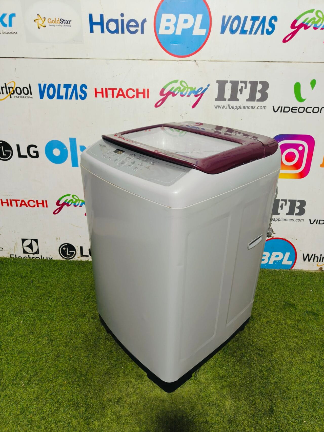 Samsung wobble technology 6.2 kg double colour like new condition fully automatic top load washing machine - Image 4