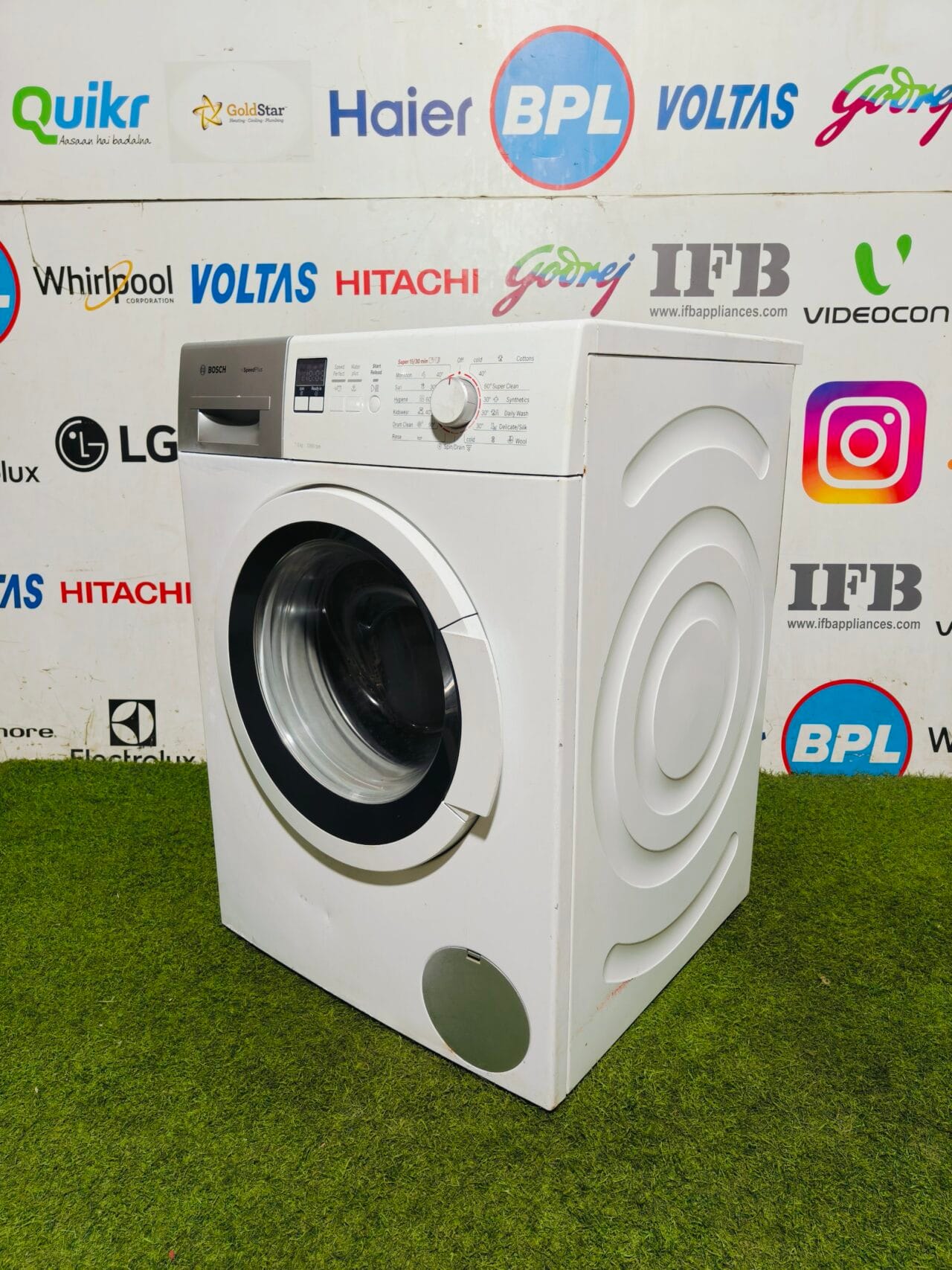Bosch speed plus double colour 7 kg fully automatic used front load washing machines - Image 5
